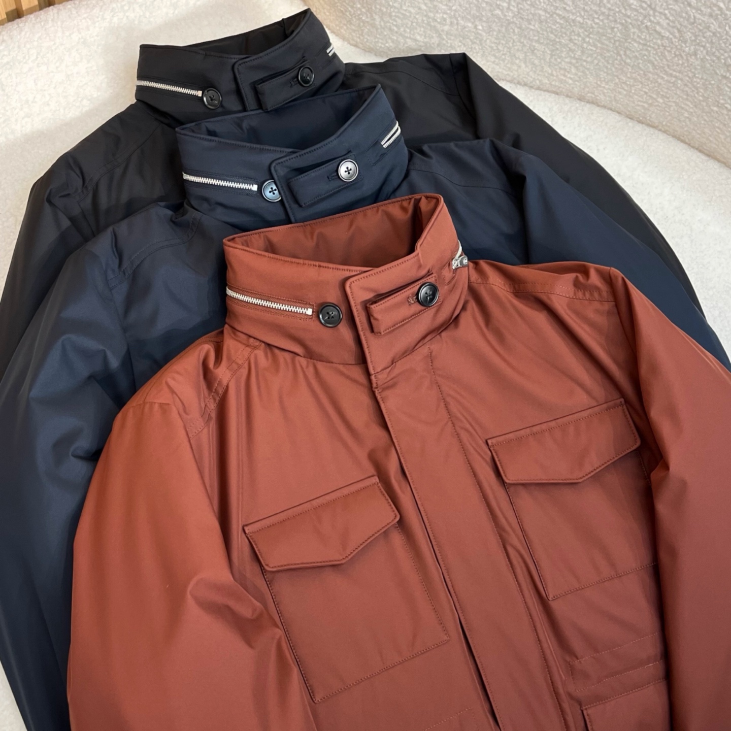 羽绒服 细节实拍