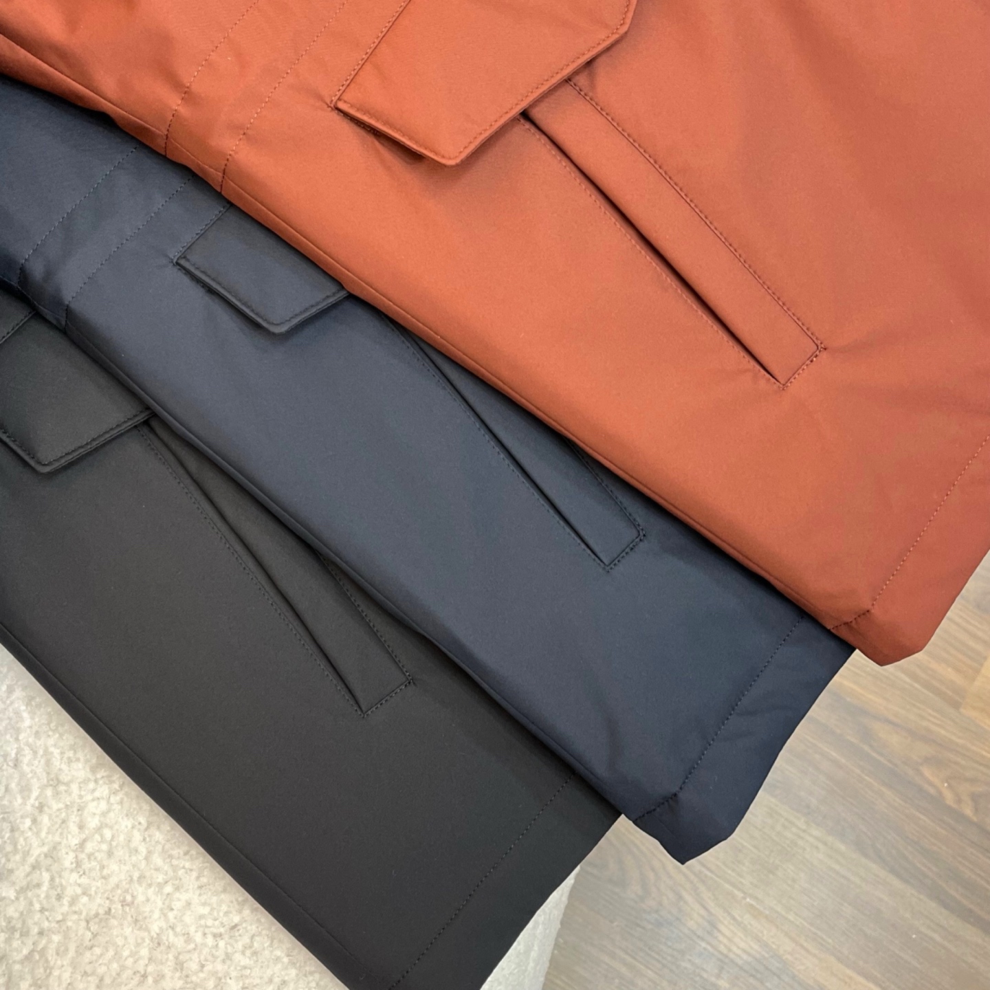 羽绒服 细节实拍