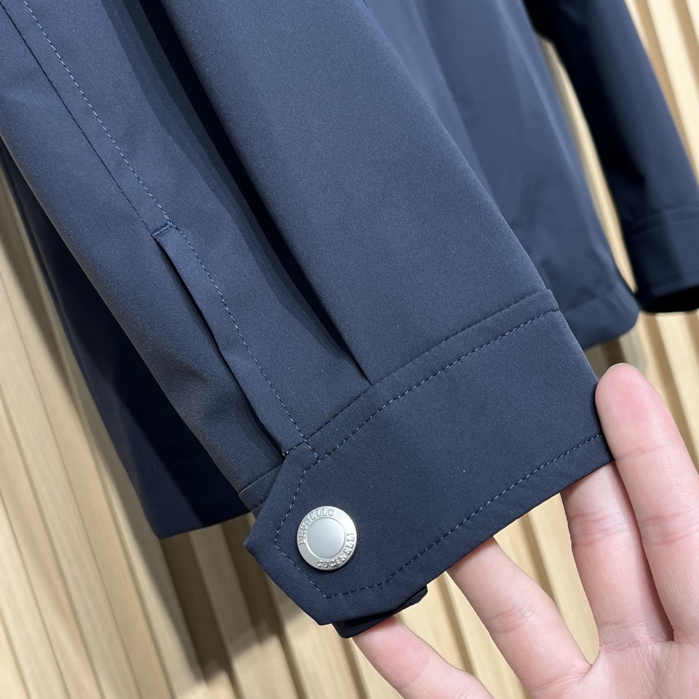 BC #2026春款 老钱🏠商务休闲立领夹克外套，开模定制五金配件 三标齐，尼龙 氨纶混纺面料，手感柔软