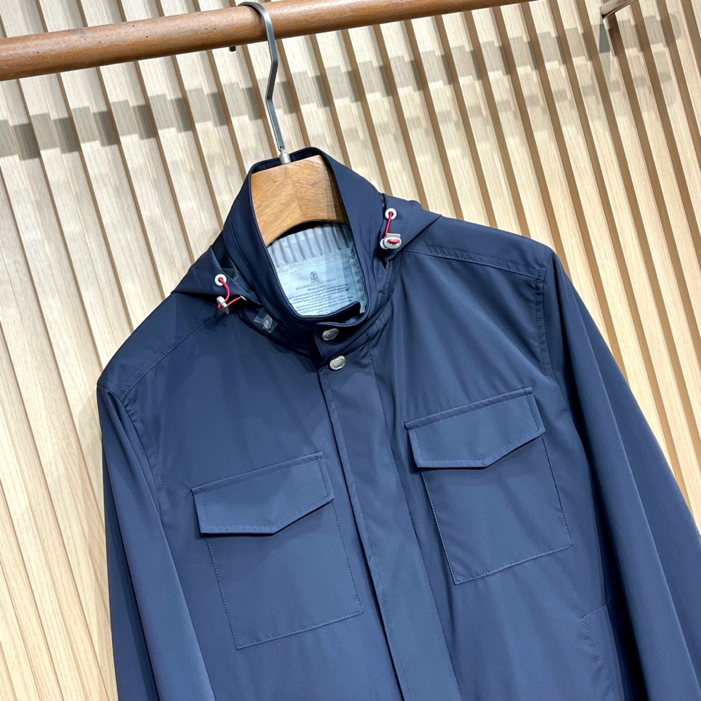 BC #2026春款 老钱🏠商务休闲立领夹克外套，开模定制五金配件 三标齐，尼龙 氨纶混纺面料，手感柔软