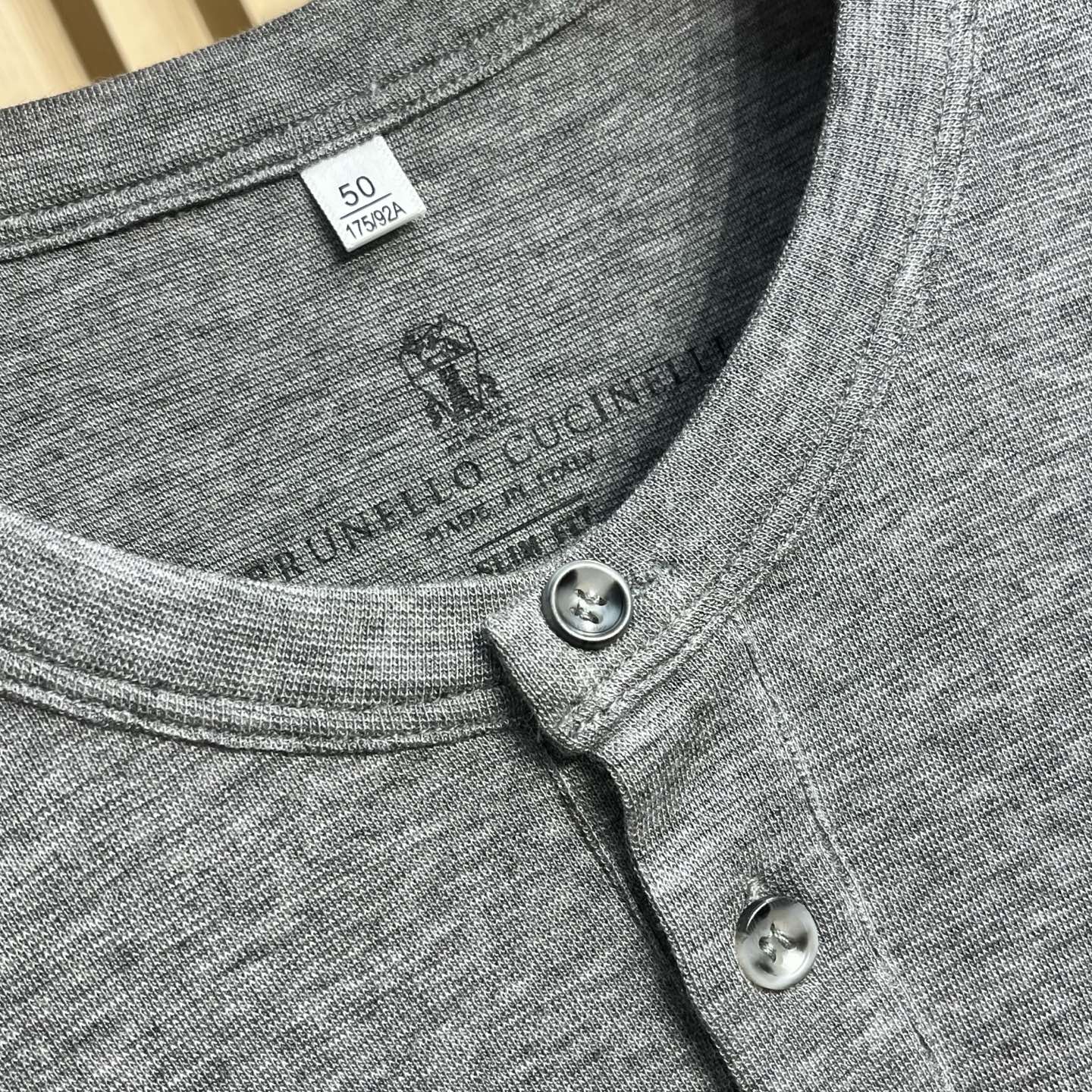 BC-Brunello Cucineli 2026春夏新款男士短袖T恤，众多明星都爱穿的时尚百搭单品！胸