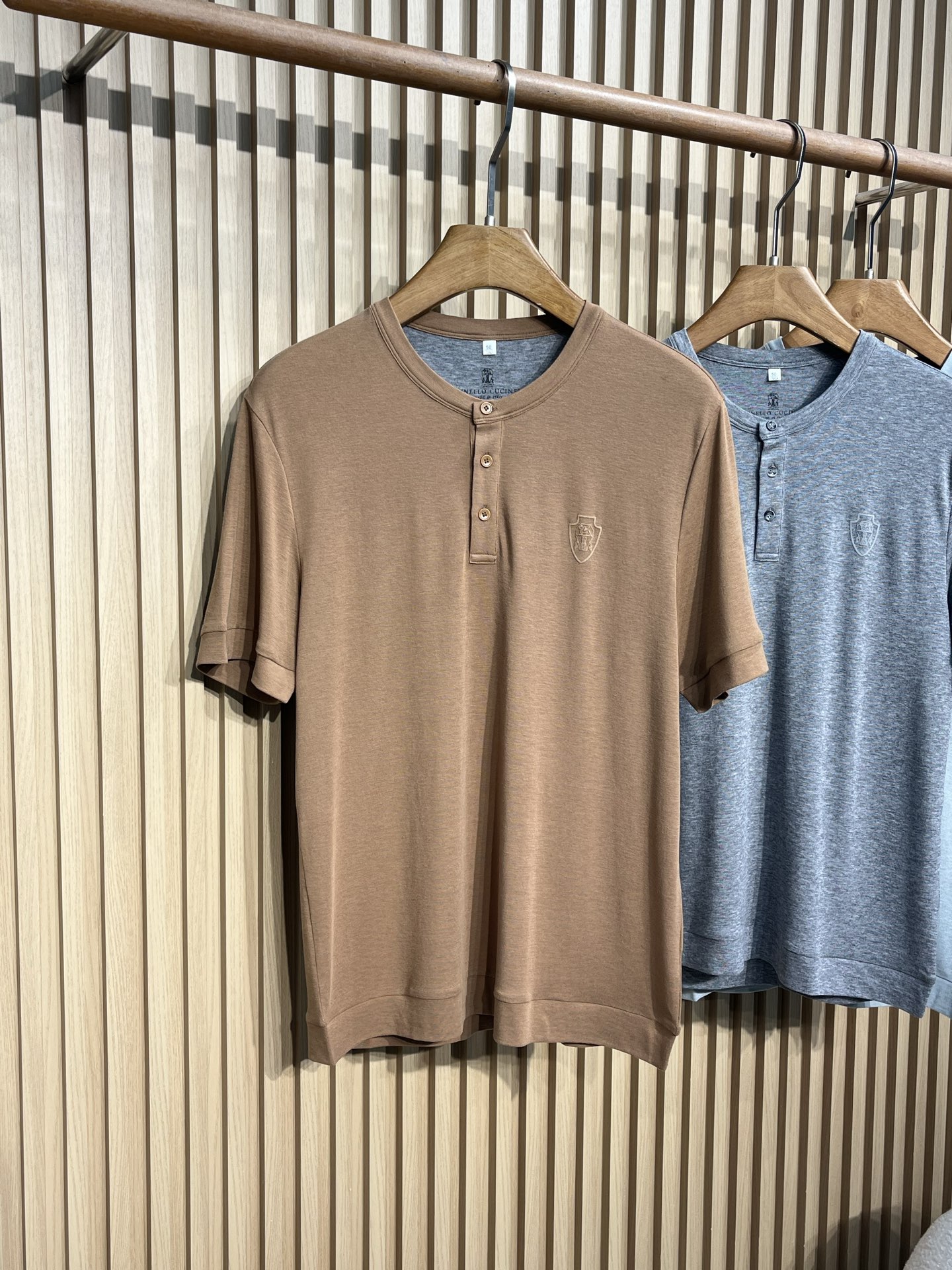 BC-Brunello Cucineli 2026春夏新款男士短袖T恤，众多明星都爱穿的时尚百搭单品！胸