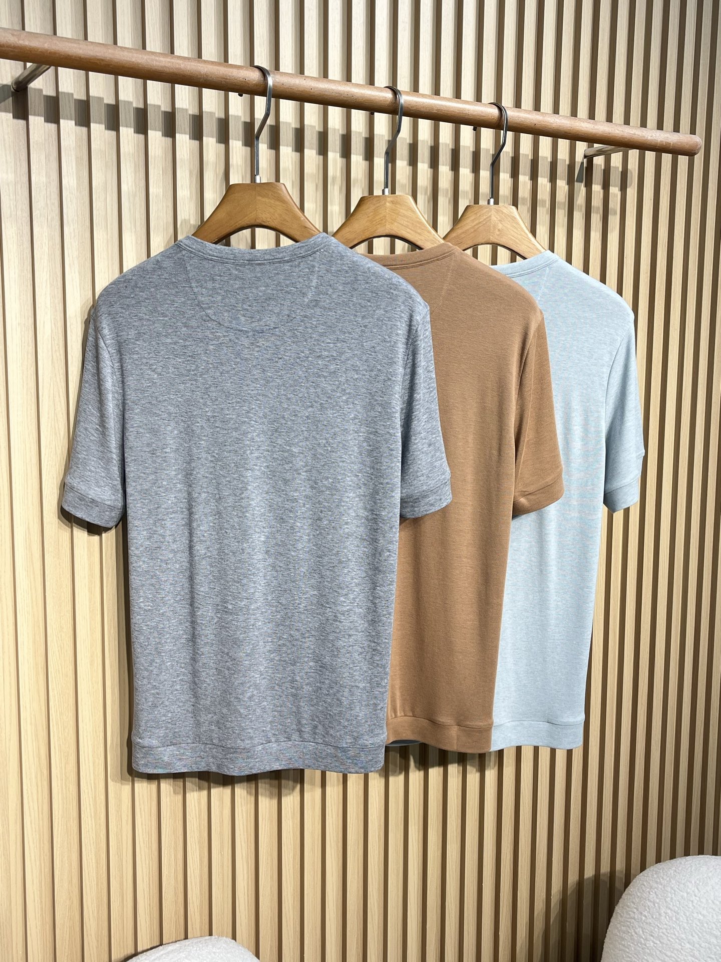 BC-Brunello Cucineli 2026春夏新款男士短袖T恤，众多明星都爱穿的时尚百搭单品！胸