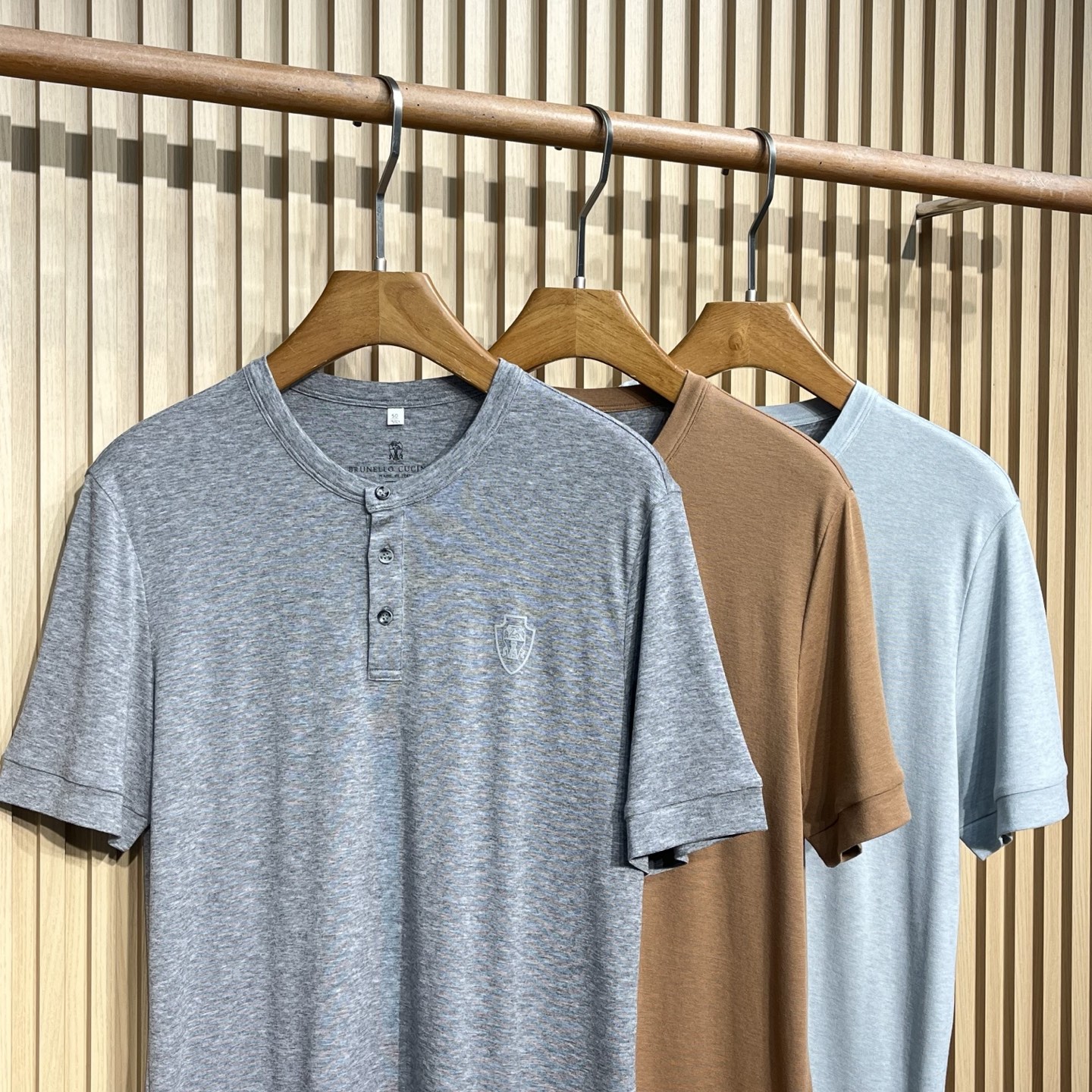 BC-Brunello Cucineli 2026春夏新款男士短袖T恤，众多明星都爱穿的时尚百搭单品！胸