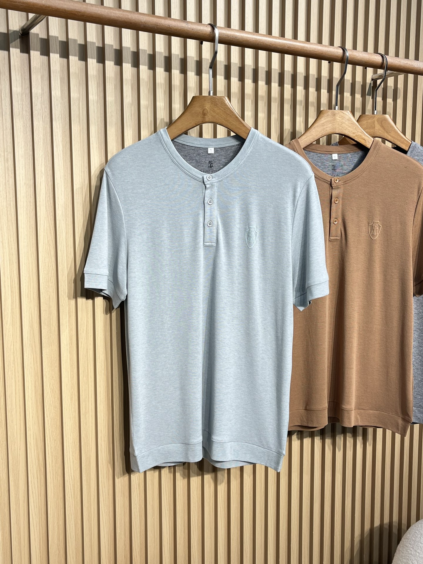 BC-Brunello Cucineli 2026春夏新款男士短袖T恤，众多明星都爱穿的时尚百搭单品！胸