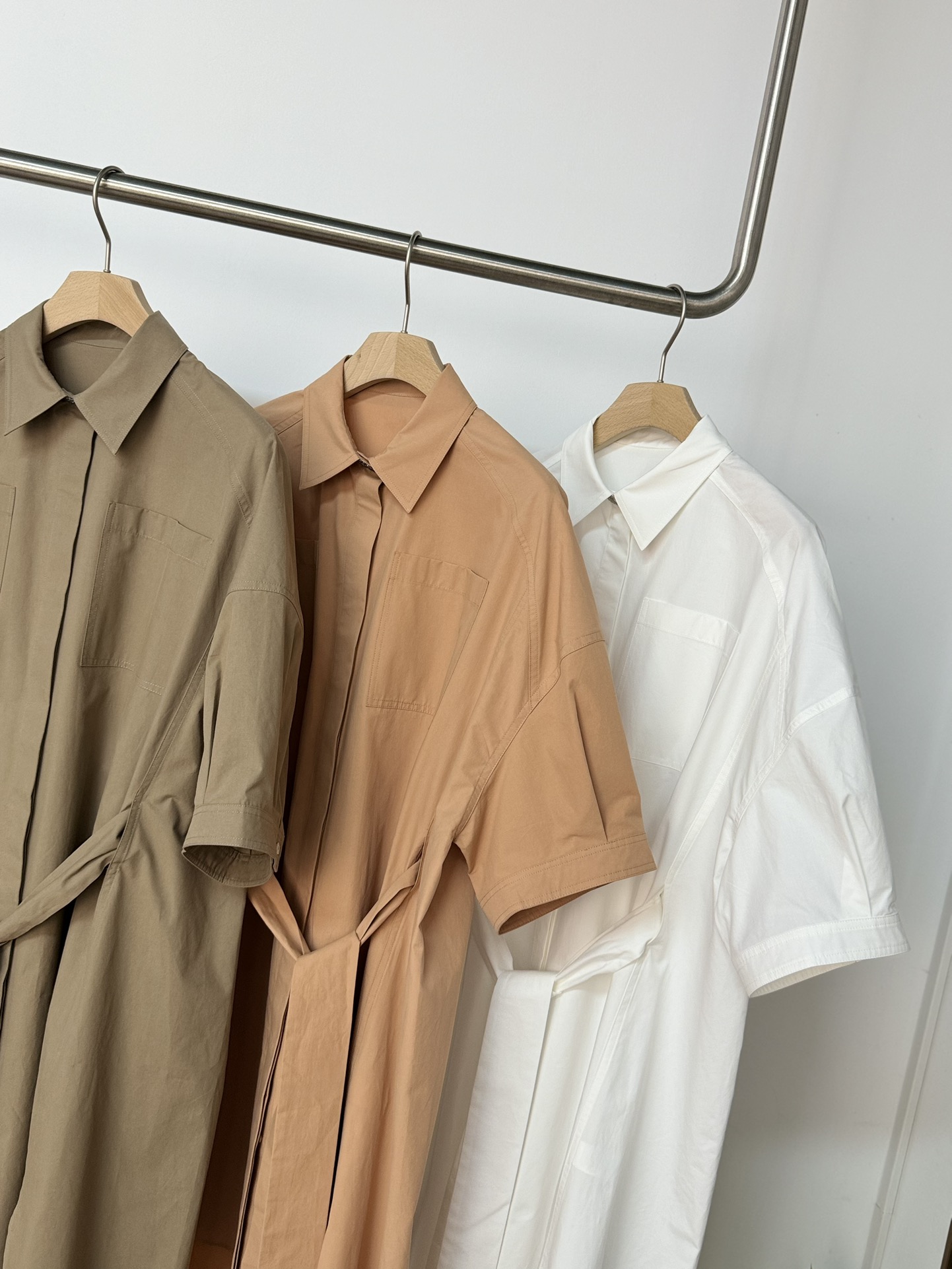 Brunello Cucinelli-Inspired Belted Cotton Shirt Dress - Versatile Chic 4 i1715871180 6953 3
