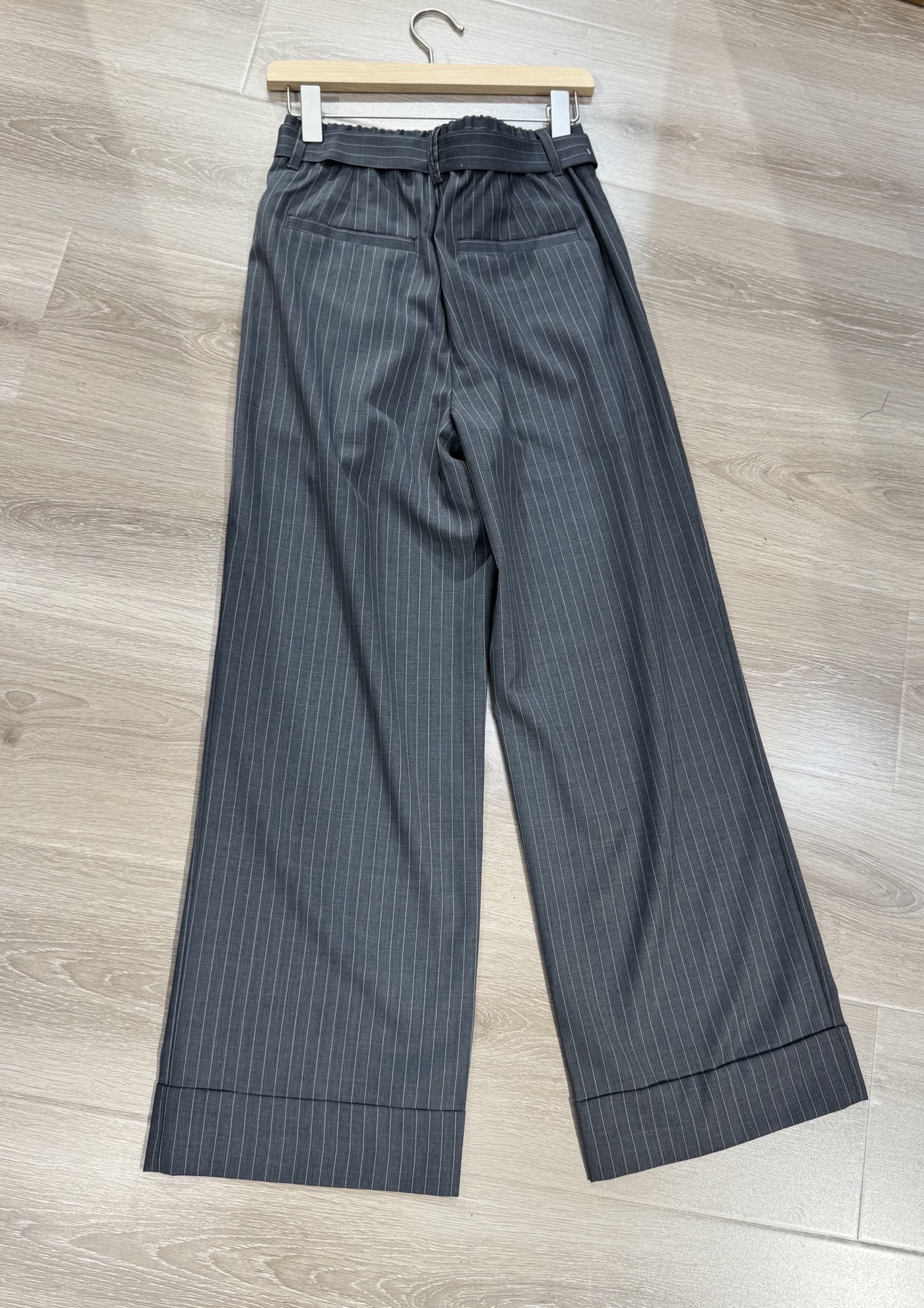 Brunello Cucinelli Wool Pinstripe Sequin-Collar Shirt & Pants Set 7 i1750425856192 8349 0 6