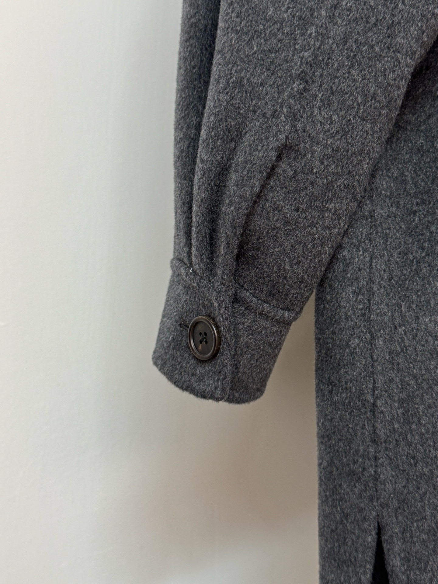 Elegant Women's Double-Faced Wool Cashmere Coat with Asymmetrical Zipper 9 i1756096186992 6520 0 10