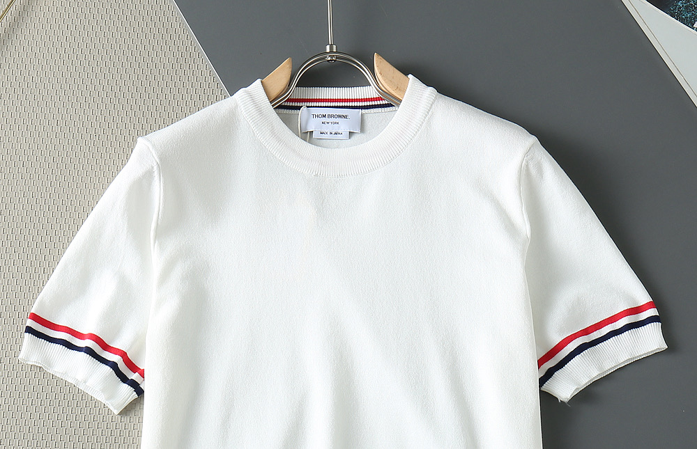 톰브라운 남성 반팔 130398 Thom Browne T Shirt 썸네일 이미지
