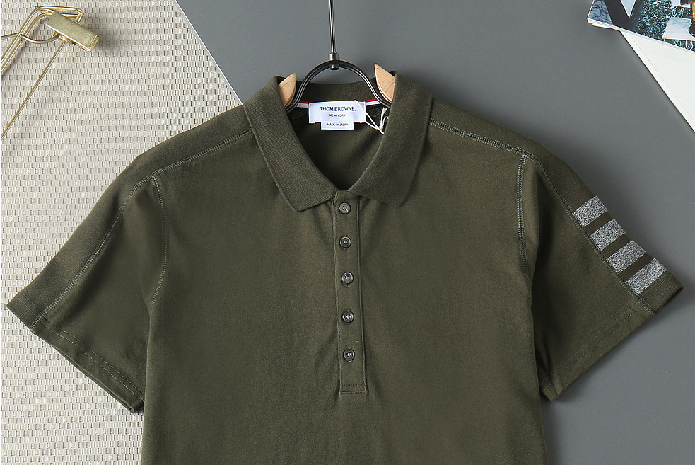 톰브라운 남성 반팔 130365 Thom Browne T Shirt 썸네일 이미지