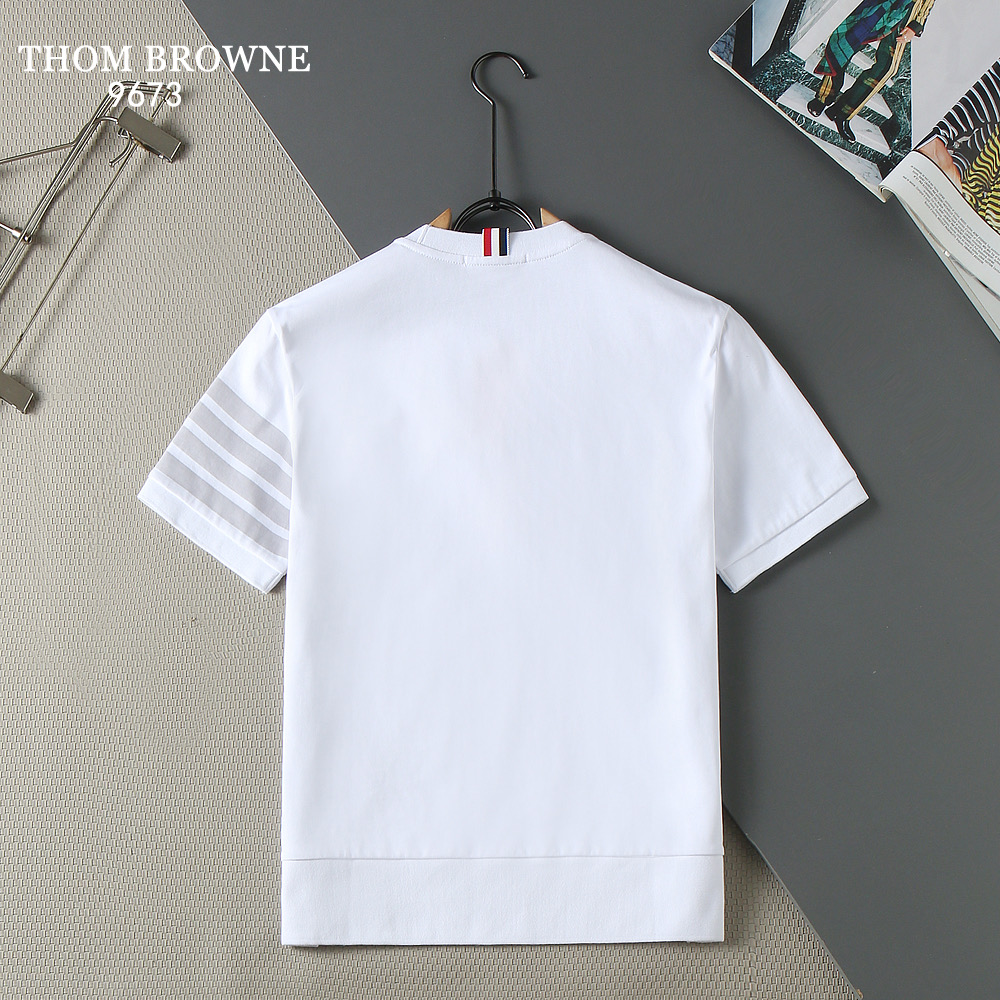 톰브라운 남성 반팔 130343 Thom Browne T Shirt 썸네일 이미지