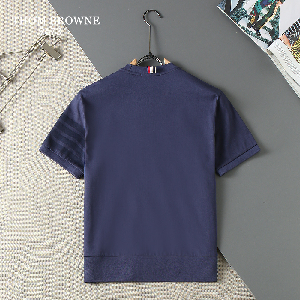 톰브라운 남성 반팔 130337 Thom Browne T Shirt 썸네일 이미지