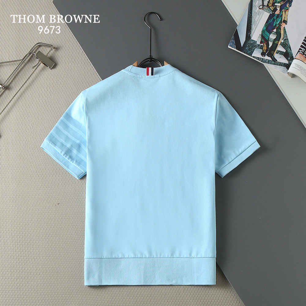 톰브라운 남성 반팔 130338 Thom Browne T Shirt 썸네일 이미지
