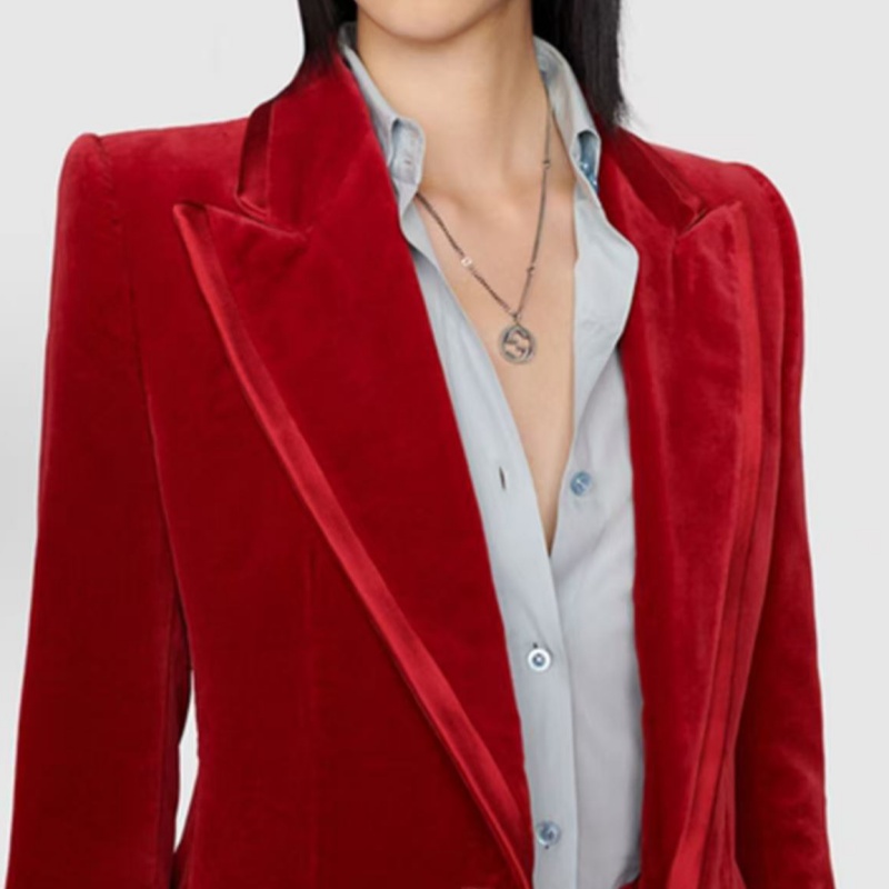 Gucci螺纹双G项链 - エレガントなデザイン