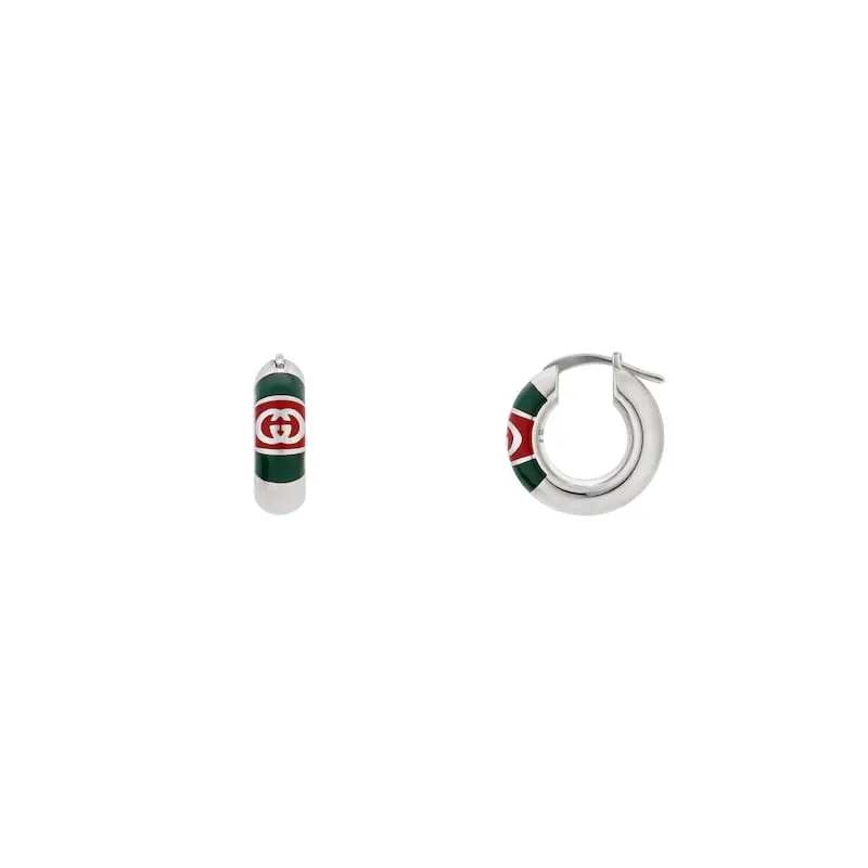 NO:641918,GUCCI red and green enamel earrings, fine jewelry, gucci, earrings19860909GUCCI红绿珐琅耳环,饰品精品,gucci,earrings,Jewelry