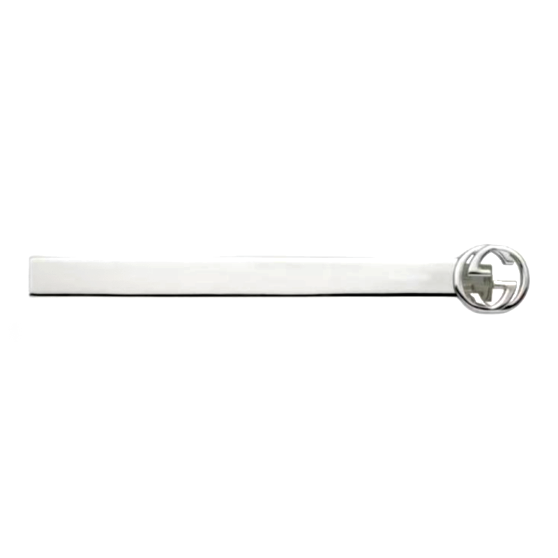 NO:863412,GUCCI double G interlocking tie clip, jewelry boutique, gucci, ties19860909GUCCI双G互扣领带夹,饰品精品,gucci,ties,Jewelry