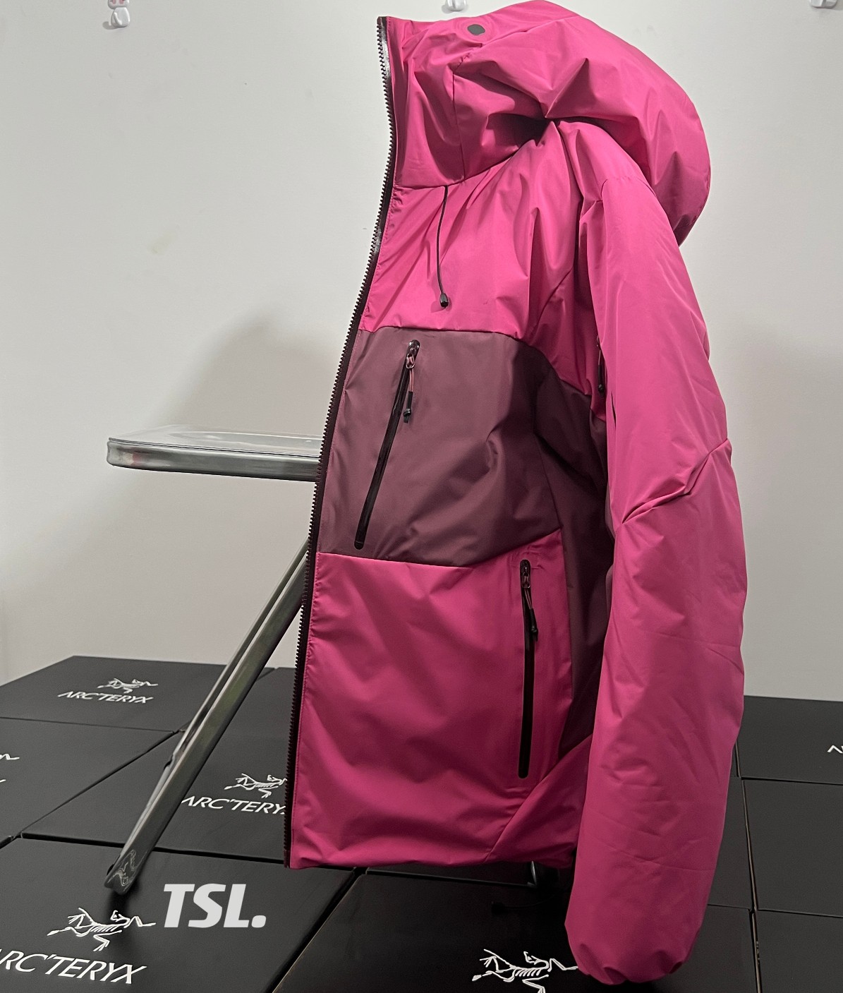 Nederland verkoop
 Arcteryx Kleding Bontmantel Paars Splijten Unisex Wintercollectie System