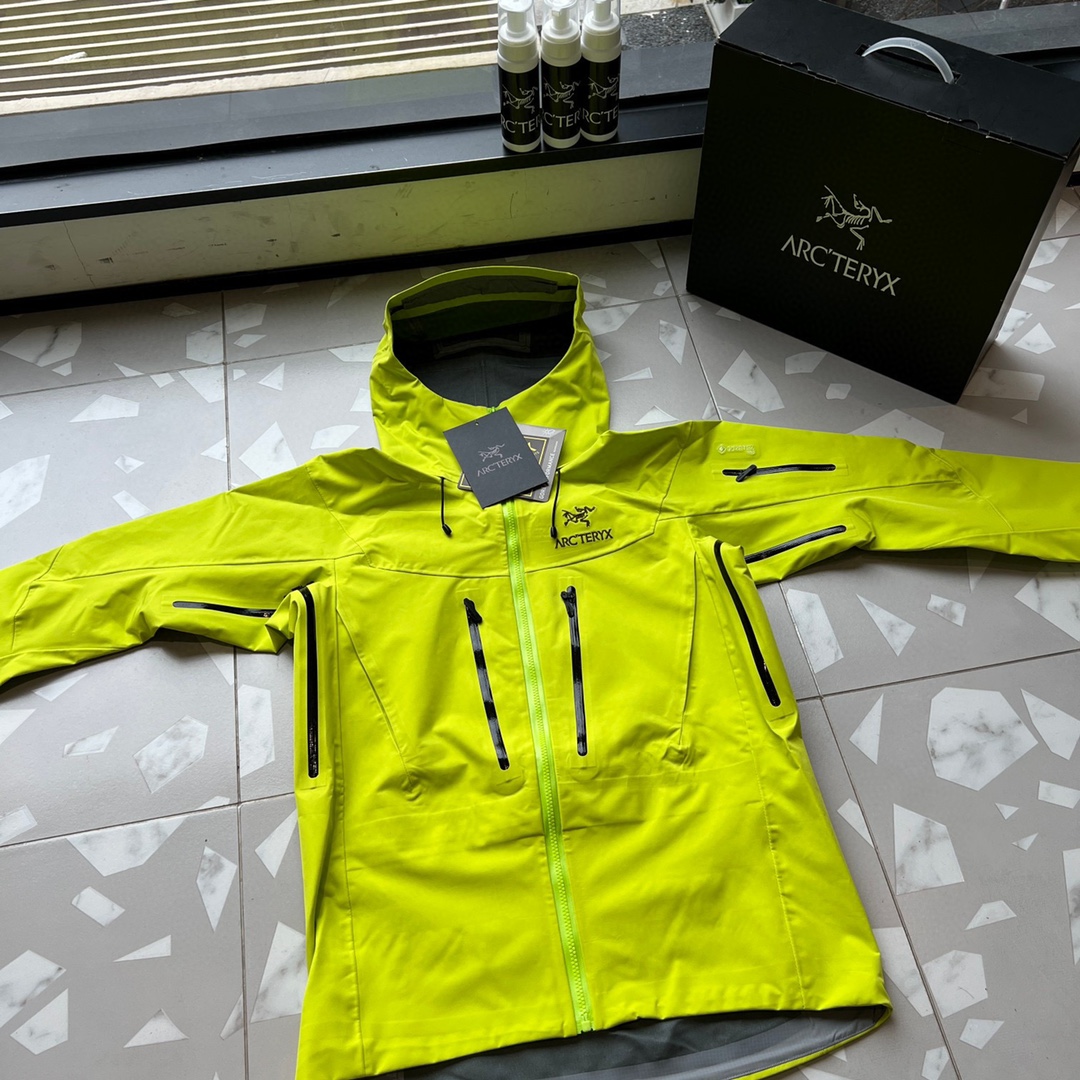 Arcteryx Kleding Jas &Jassen Fluorescerend groen Groen Mannen