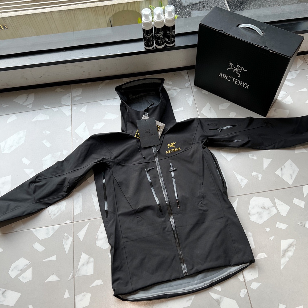 Arcteryx Kleding Jas &Jassen Zwart Mannen