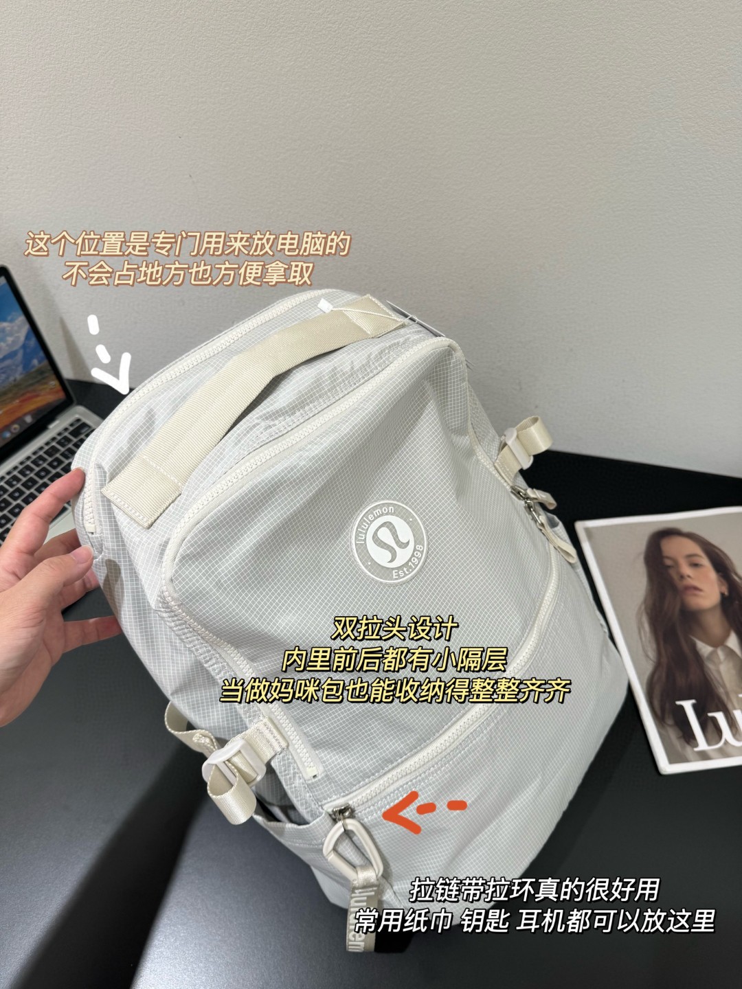 lululemon New Crew Backpack 22L 4