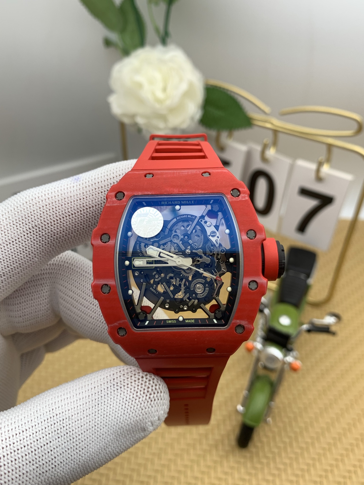 NO:386622,zf Richard Miller Red Devils Rm35-2,19860909zf 理查德米勒红魔rm35-2,,Watch