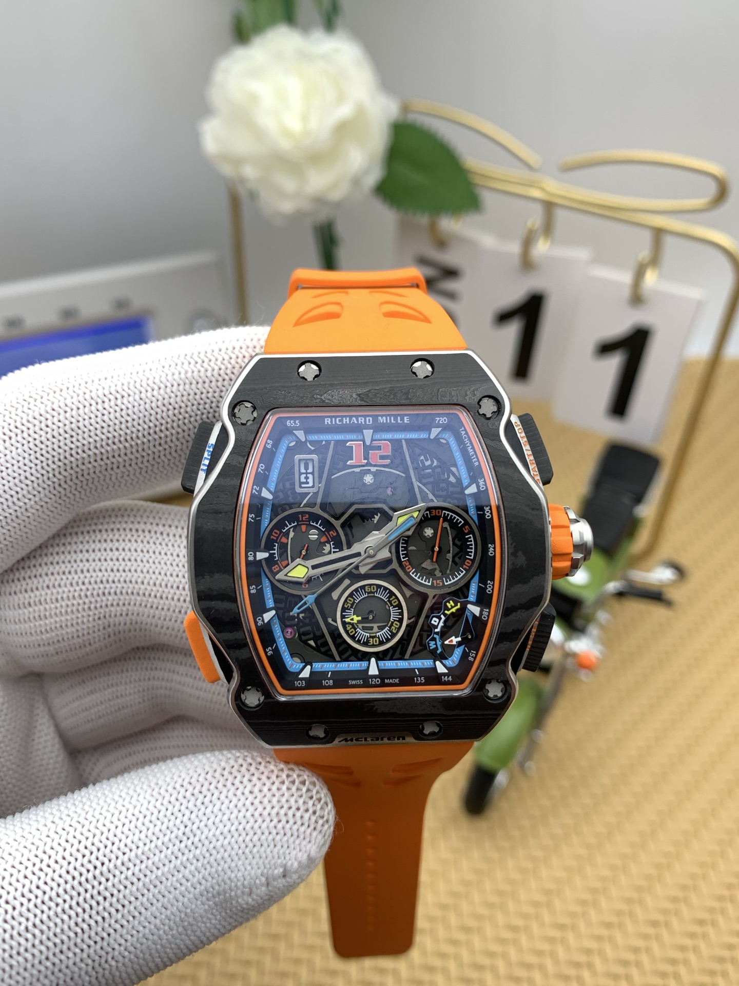 NO:386676,『New Watch』RICHARD MILLE launches RM 65-01 McLaren W1 Automatic Chronograph McLaren W1 Supercar Inspiration,19860909『新表』RICHARD MILLE 推出 RM 65-01 McLaren W1 自动上链计时码表迈凯伦 W1 超级跑车灵感,,Watch