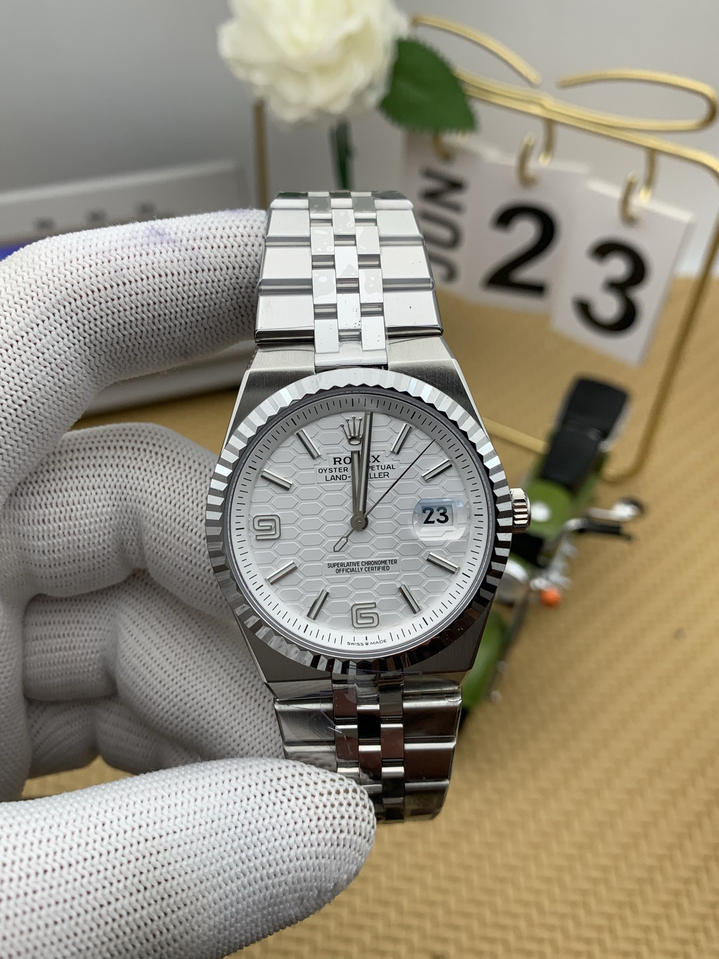 NO:386651,es white disk 40mm,19860909es 白盘陆使40mm,,Watch