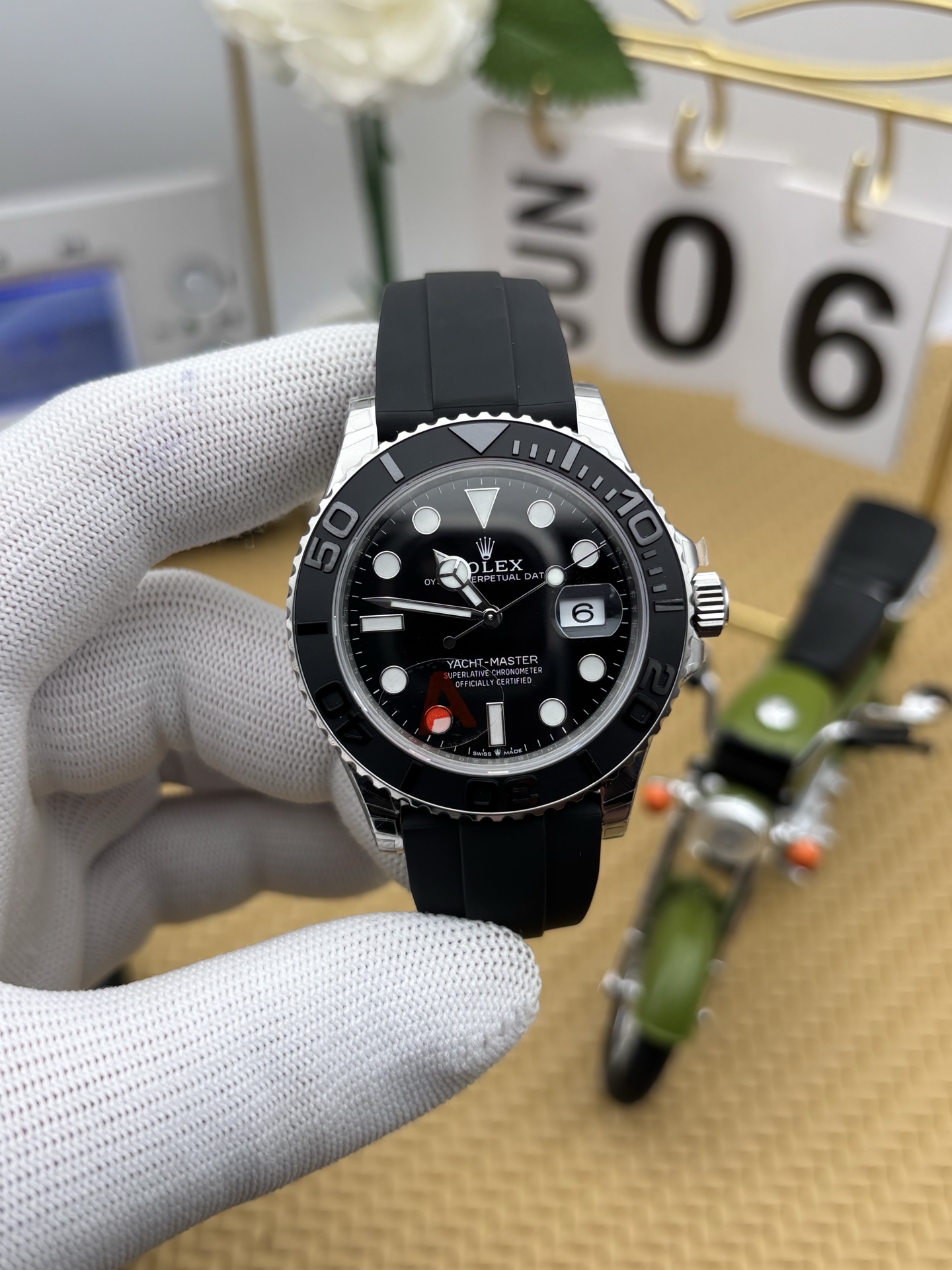 NO:386919,VS Platinum Yacht Counterweight,19860909VS 白金游艇配重,,Watch