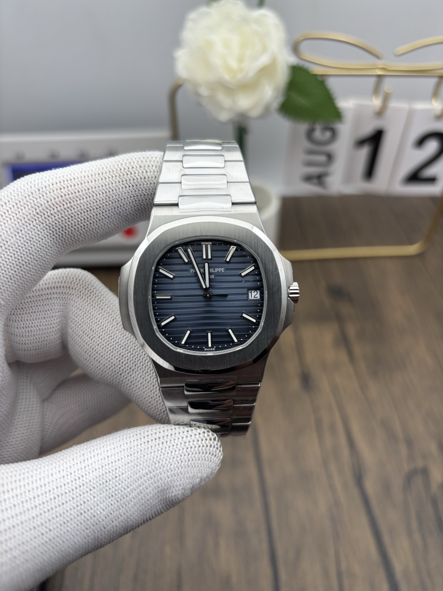 NO:386889,3k Patek Philippe 5711, Patek Philippe198609093k 百达翡丽5711,,patek philippe,Watch