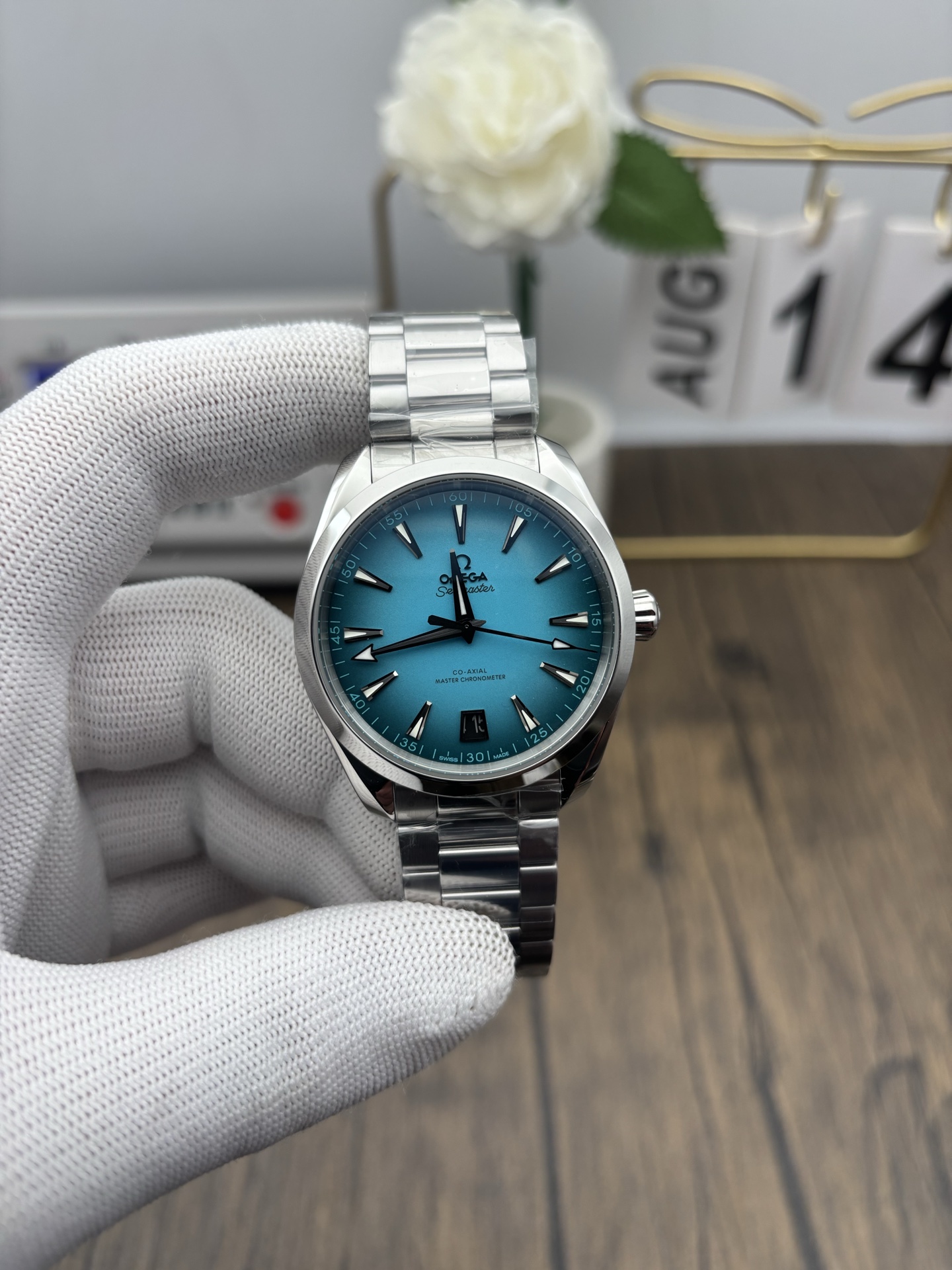 NO:386811,VS Seahorse Turquoise,19860909VS 海马绿松石,,Watch