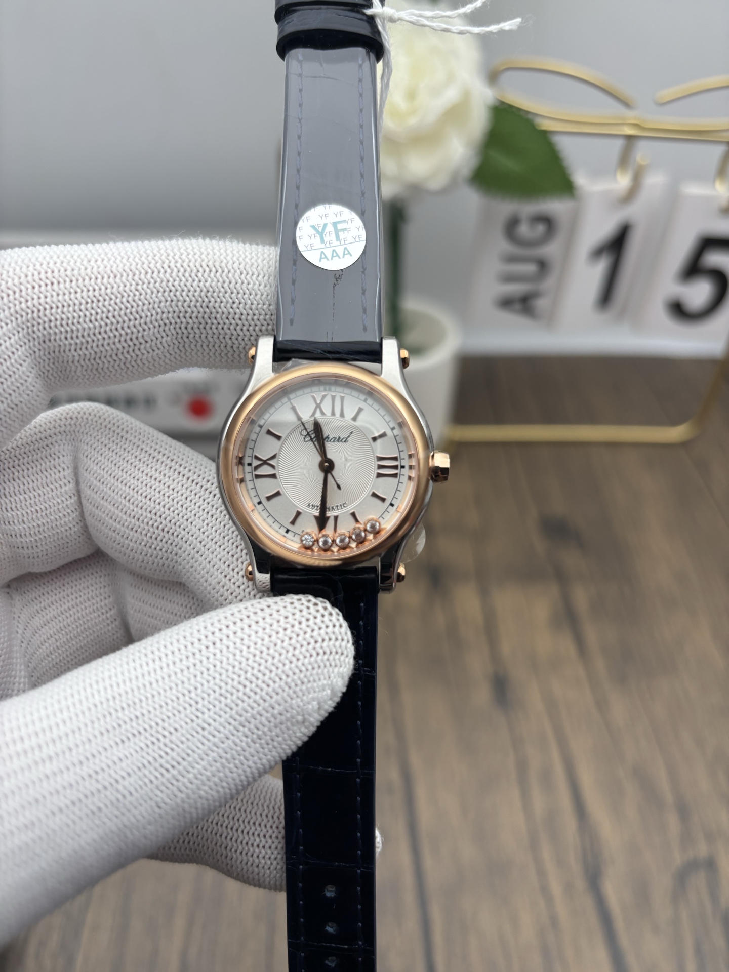 NO:386884,yf Chopin Happy Diamond 33MM,19860909yf 肖邦快乐钻33MM,,Watch