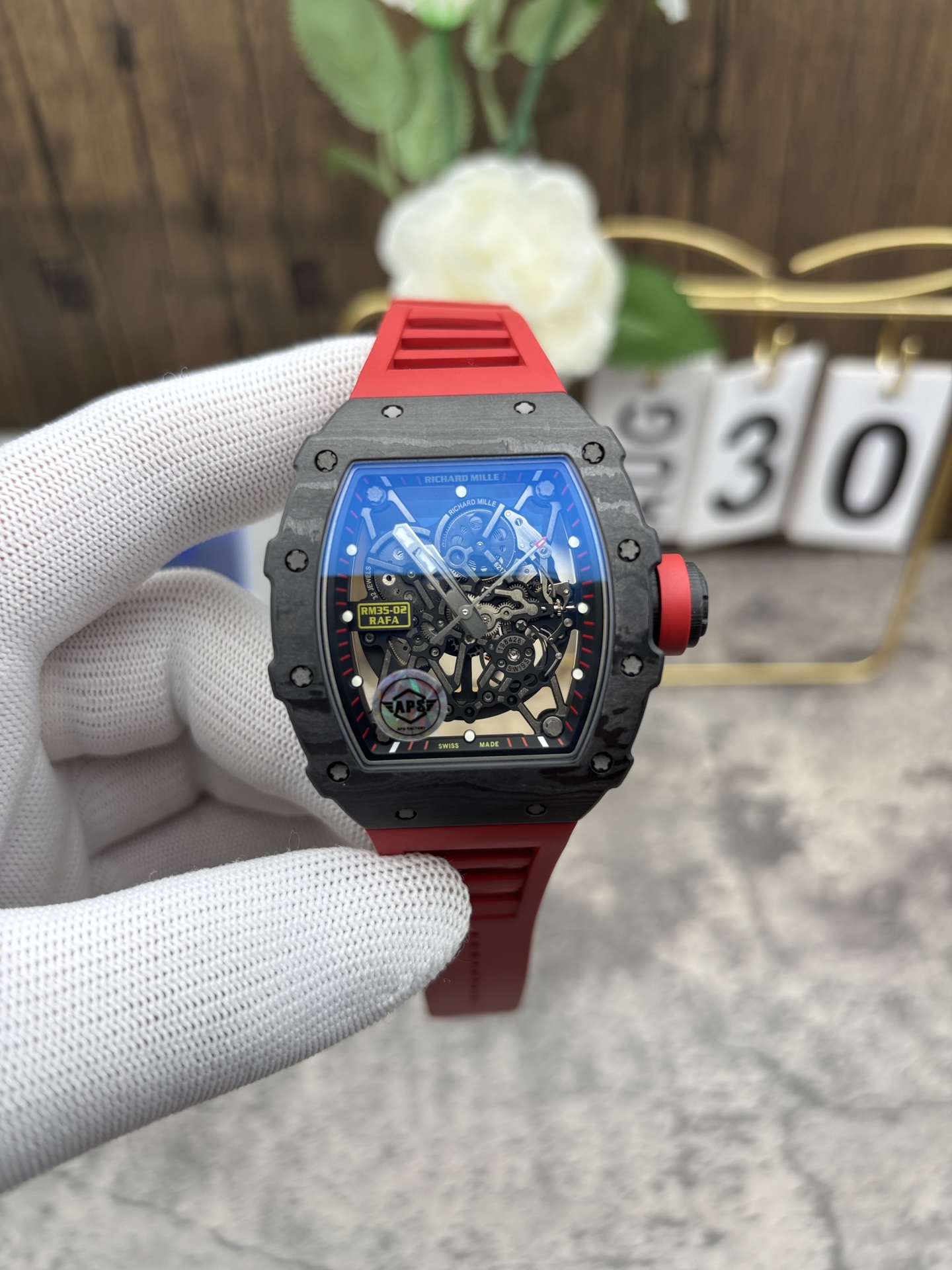 NO:387028,as Richard Miller rm35-2,19860909as 理查德米勒rm35-2,,Watch