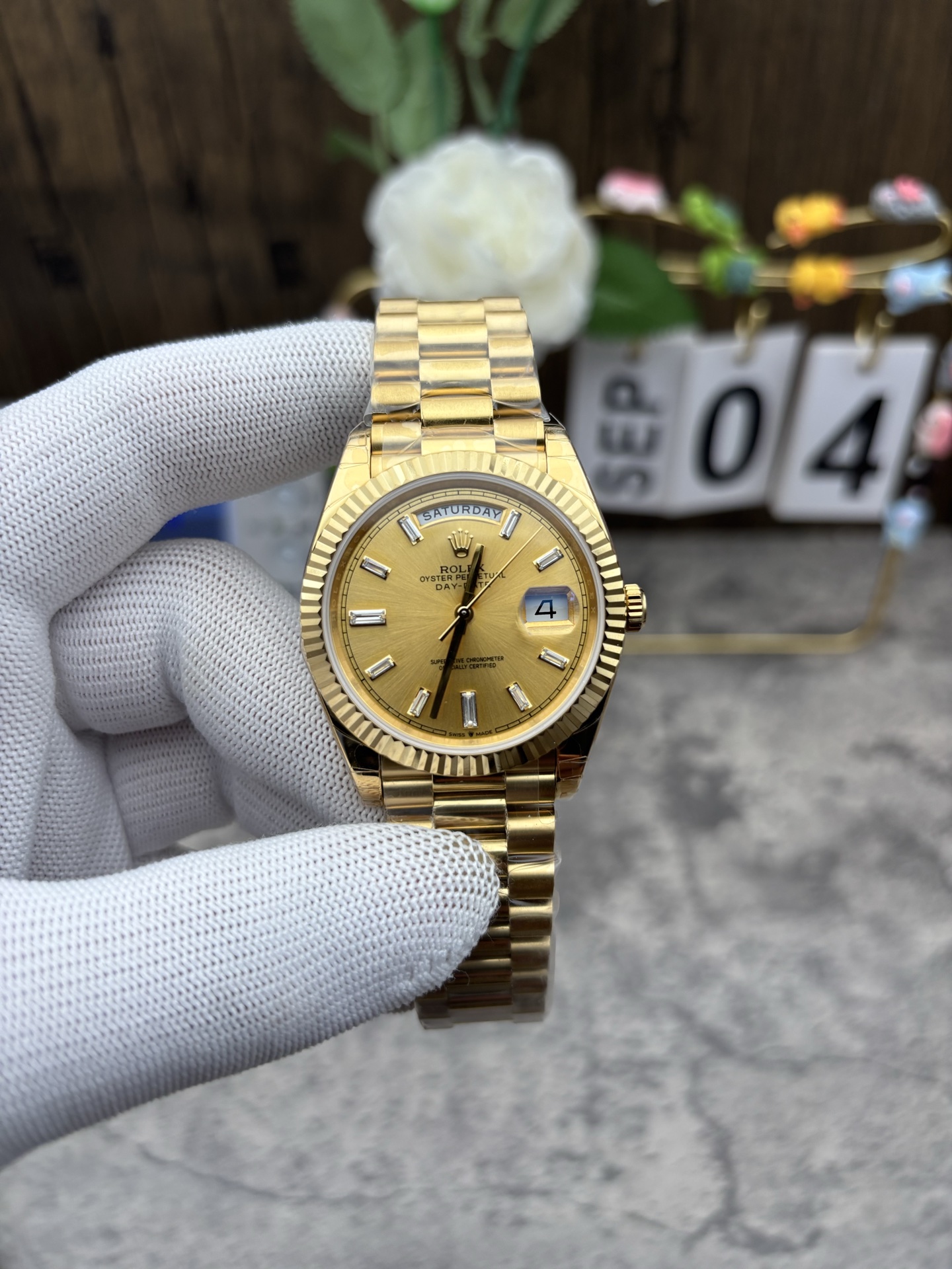 NO:387193,gs yellow rock sugar counterweight,19860909gs 黄冰糖配重,,Watch