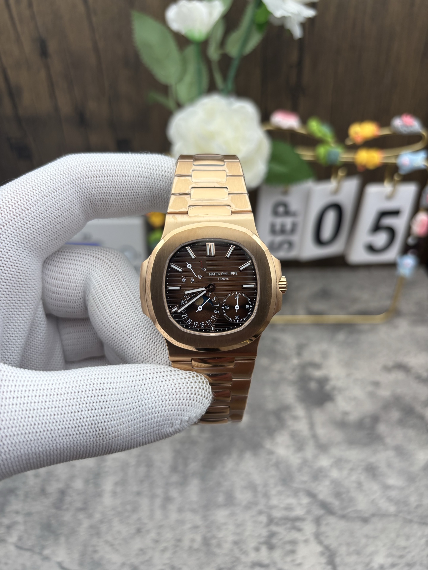 NO:387234,ppf Rose Gold President,19860909ppf 玫瑰金总裁,,Watch