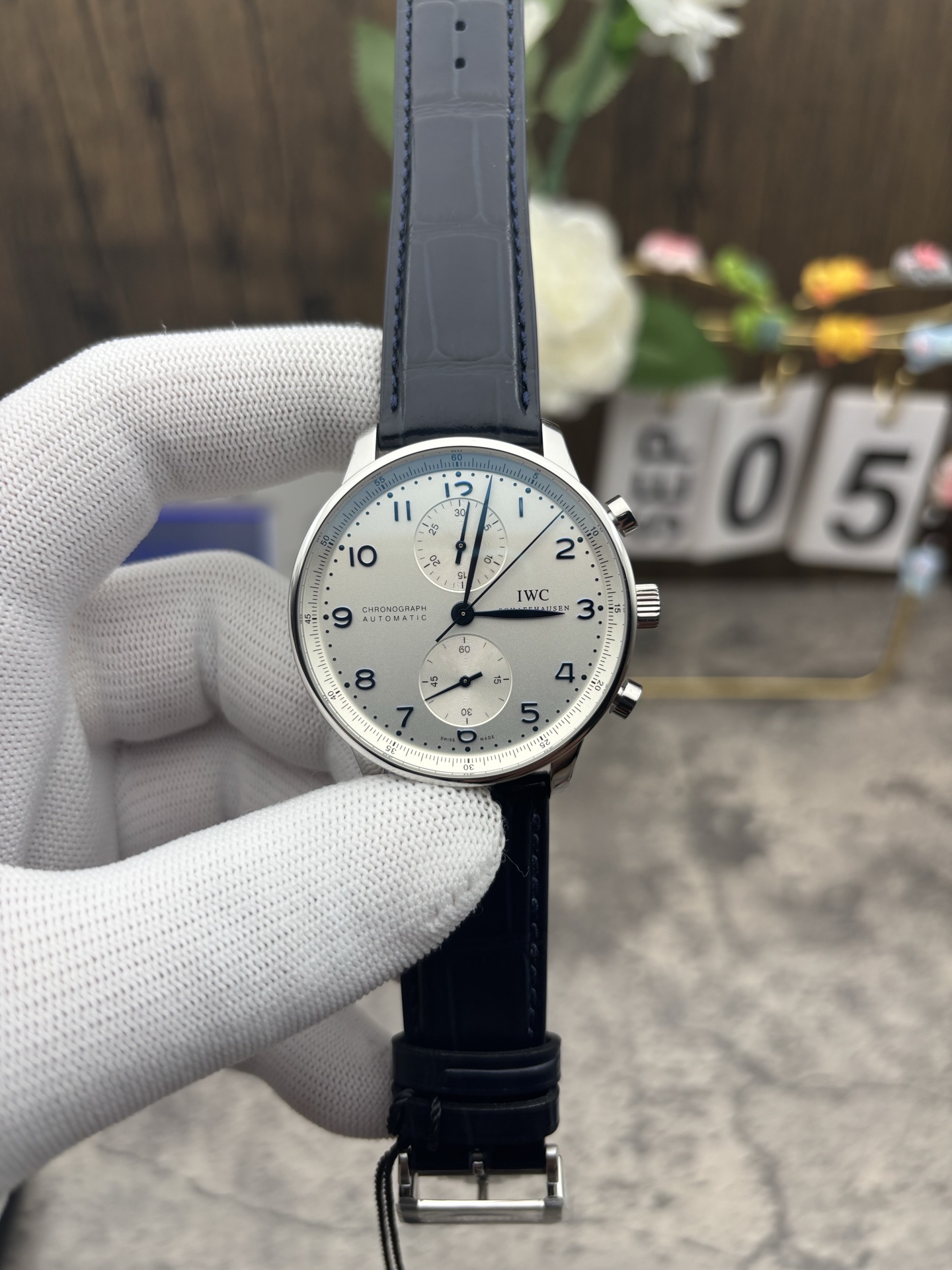 NO:387225,zf blue needle portal secret base,19860909zf 蓝针葡计密底,,Watch