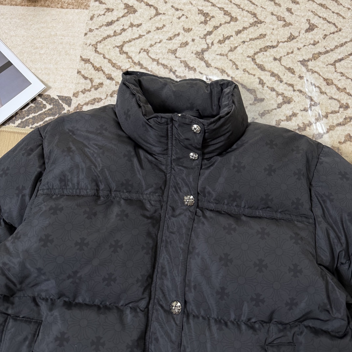 Chrome Hearts Cross Logo Down Jacket Winter Coat - Stylish & Warm 8 i1761926547525 1575 0 6