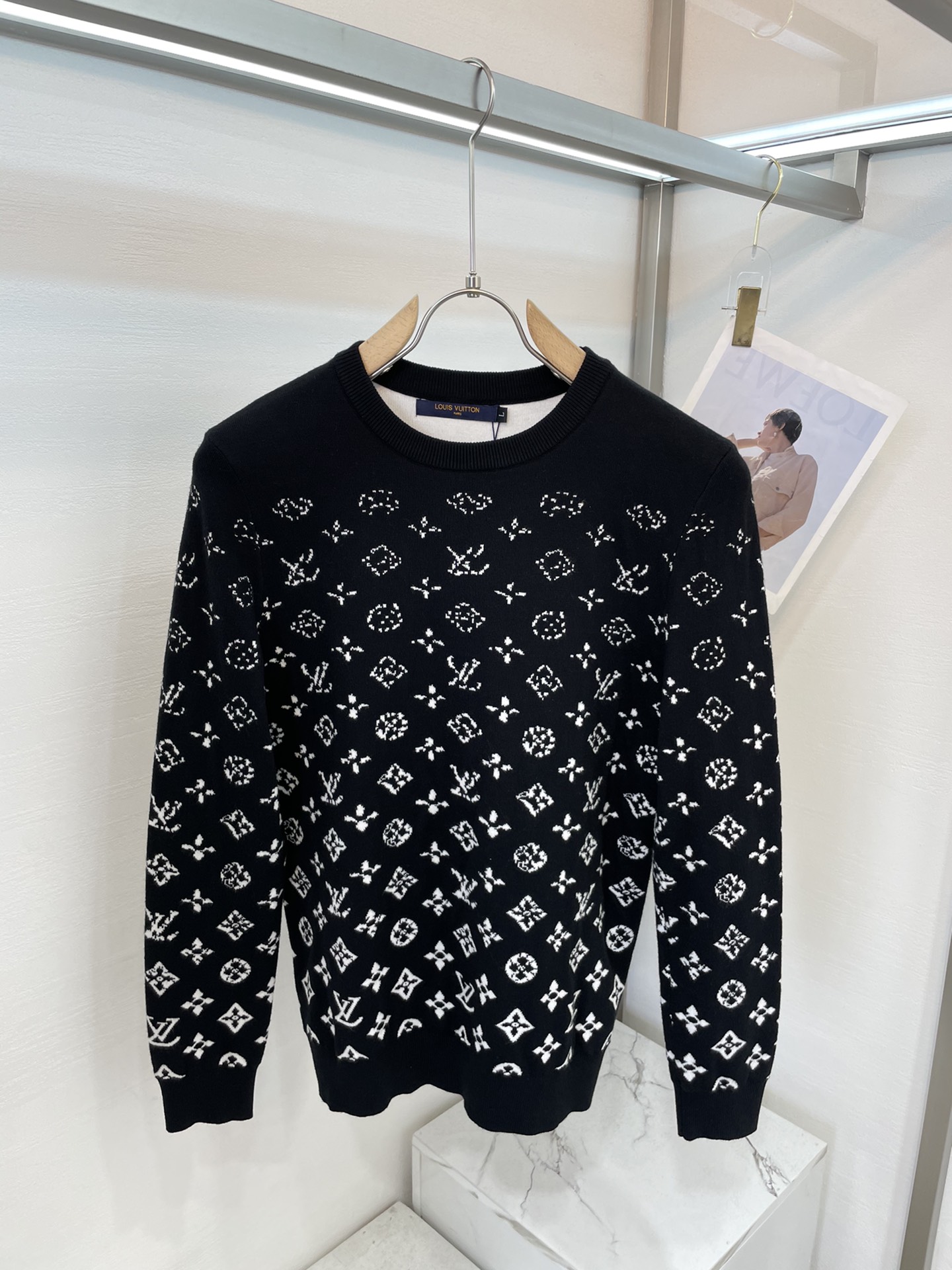 Louis Vuitton Clothing Knit Sweater Sweatshirts Knitting Wool Fall/Winter Collection