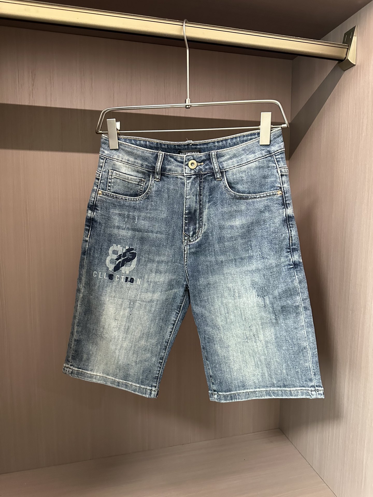 Balenciaga Clothing Jeans Shorts Men Summer Collection Casual