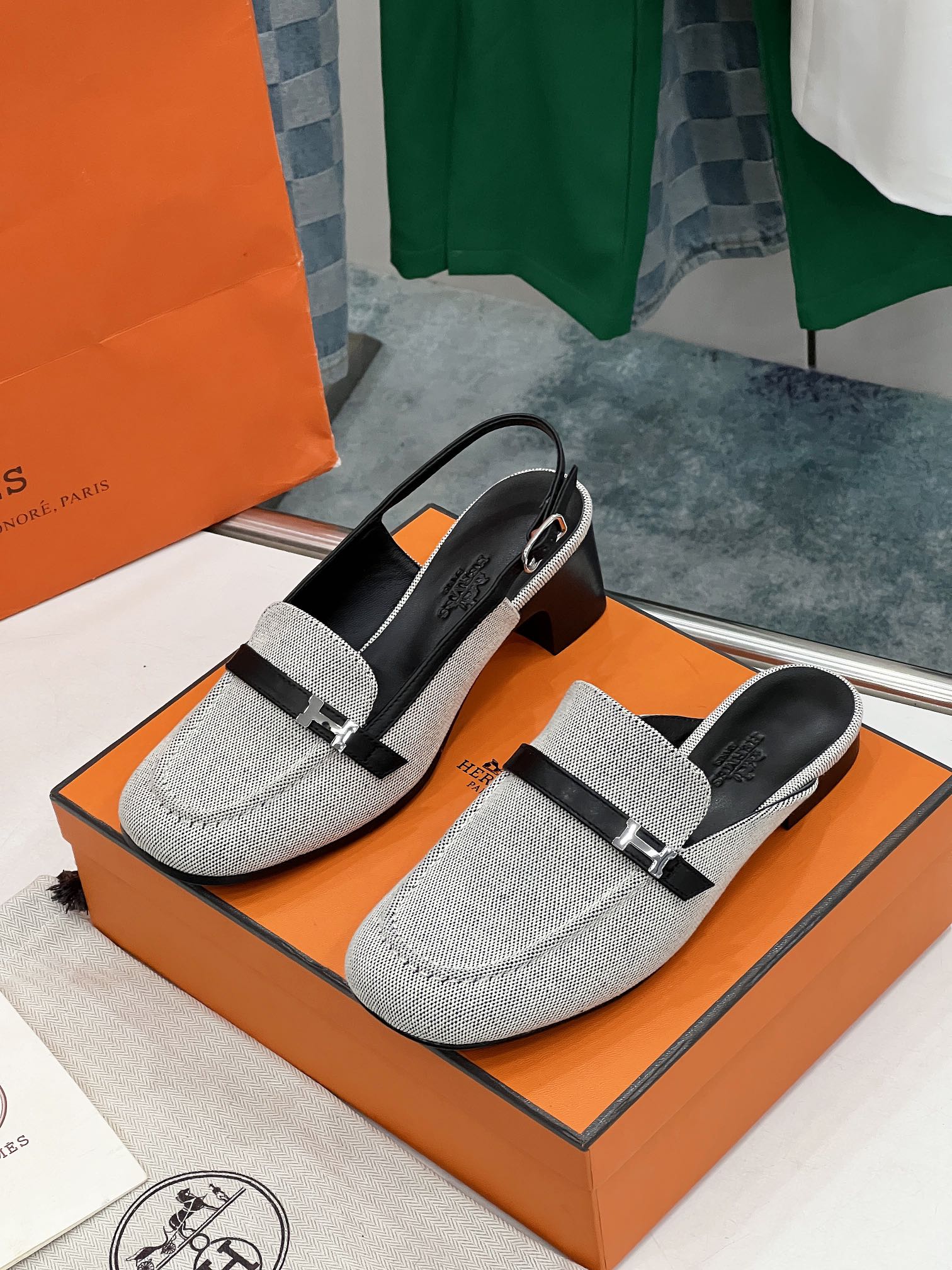 Hermes Shoes Mules