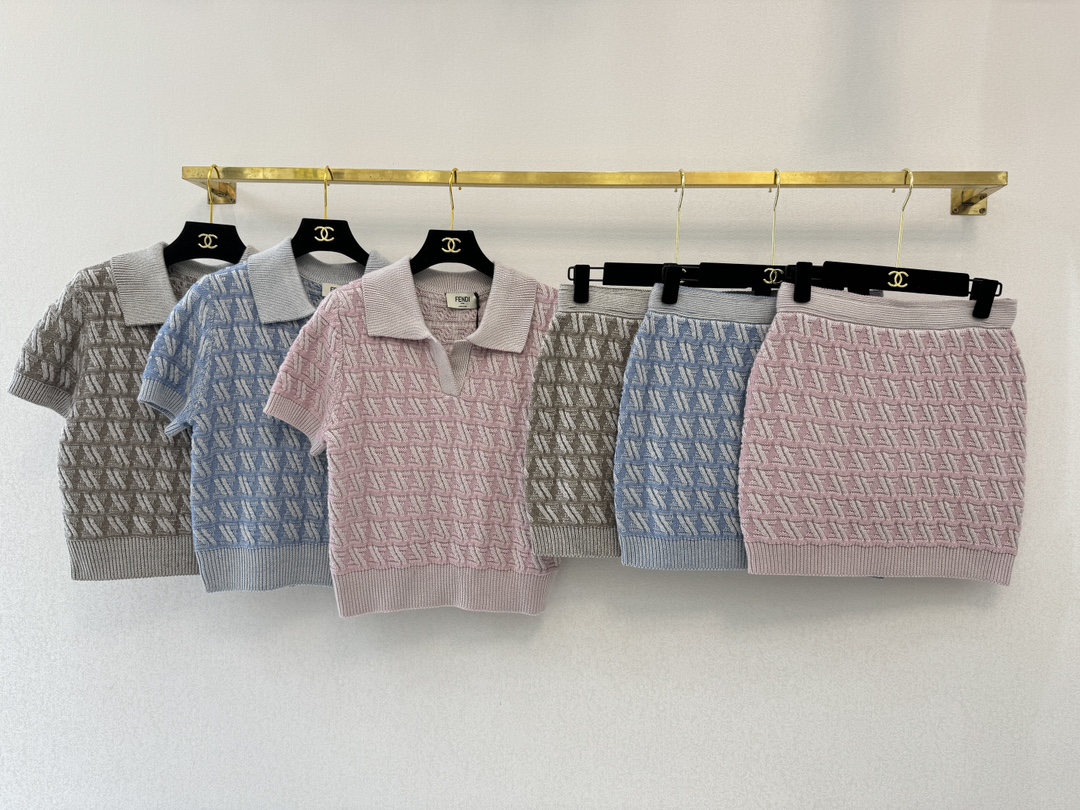 上衣，半裙120FD经典爆款🆕🆕🩷💙🩶套装裙