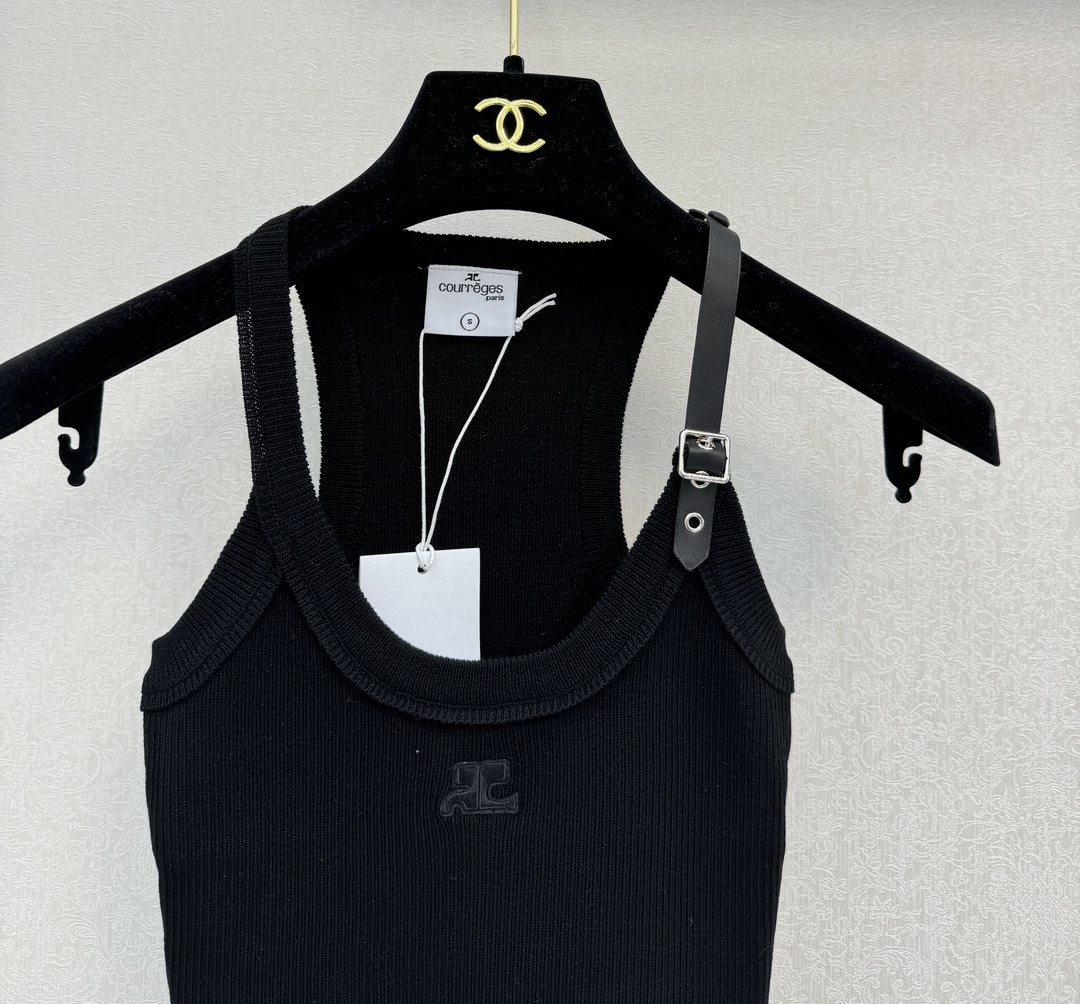 古末界新品上架🛒🛒皮带背心💗实拍图 2色3码🖤🤍