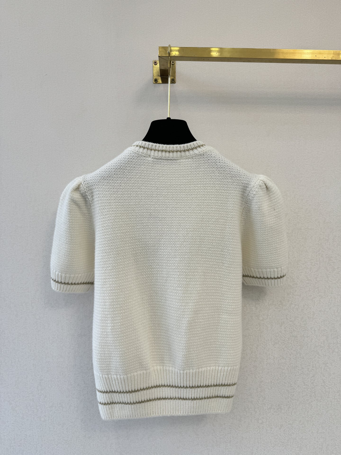 迪奥高版本新品🆕🆕圆领短袖💗💗实拍图🆕🆕两色3码