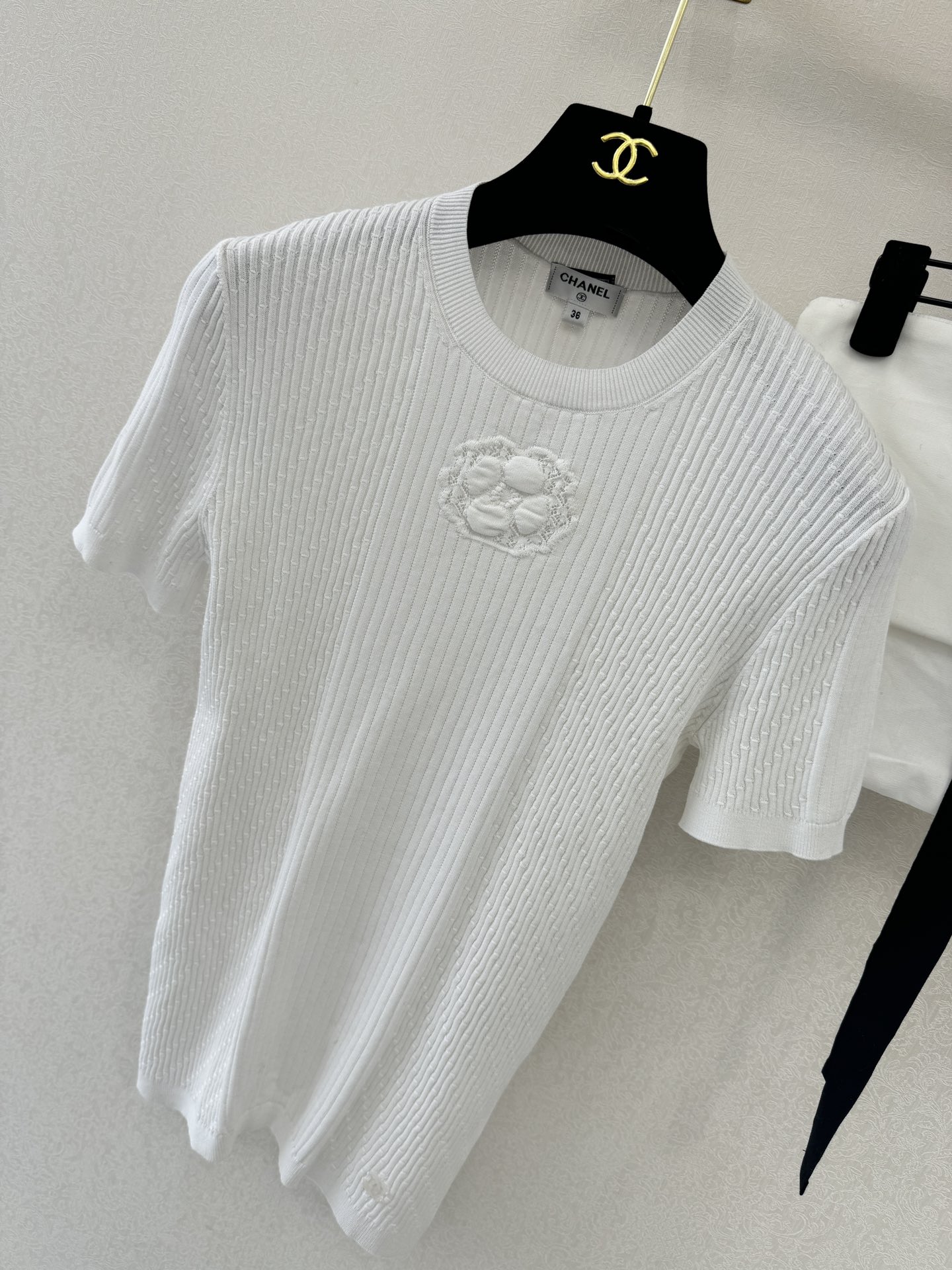 小香顶级版本🆕🆕圆领短袖💗💗实拍图🆕🆕三色3码