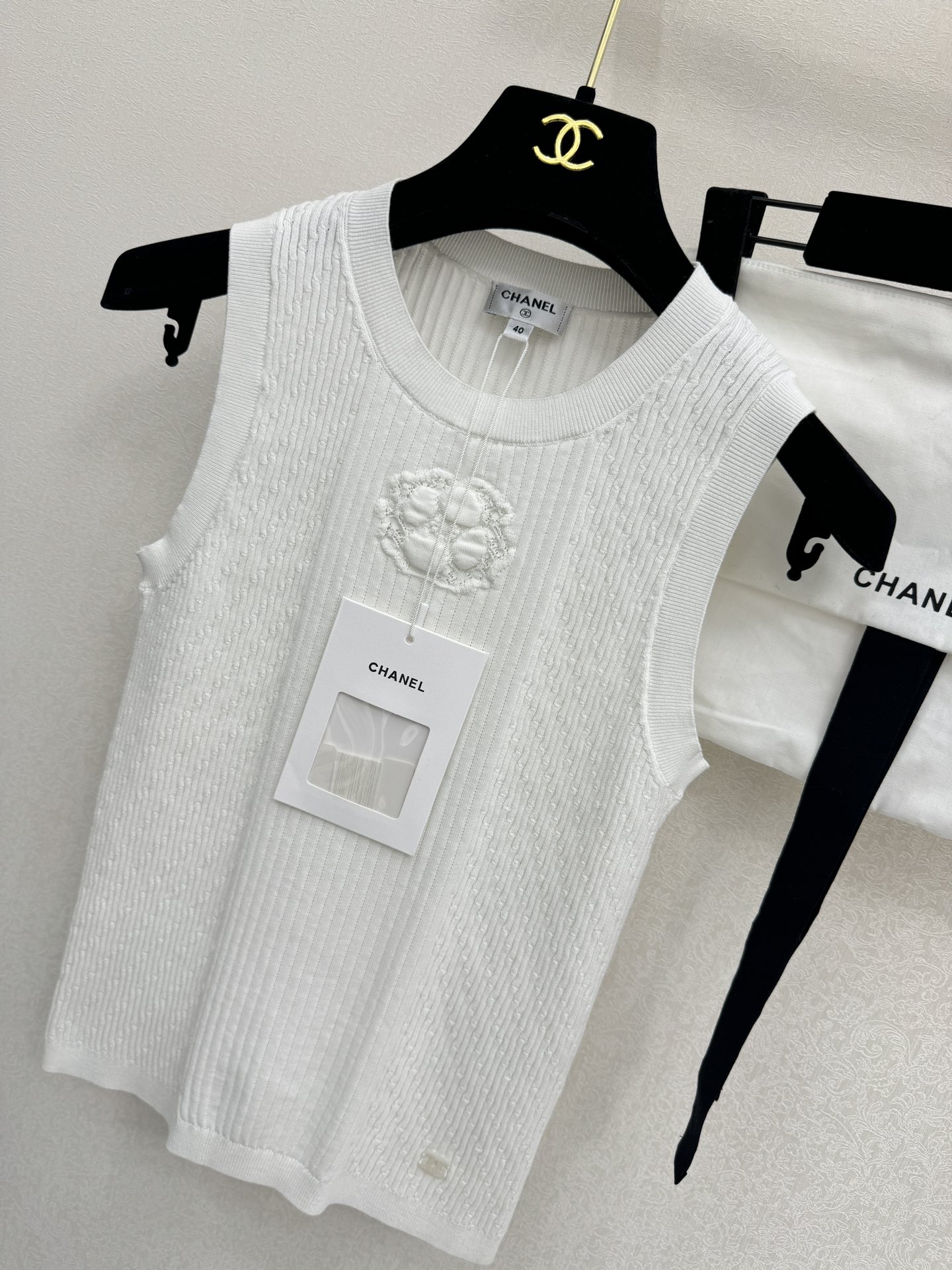 小香顶级新品🆕🆕背心💗💗实拍图🆕🆕两色3码