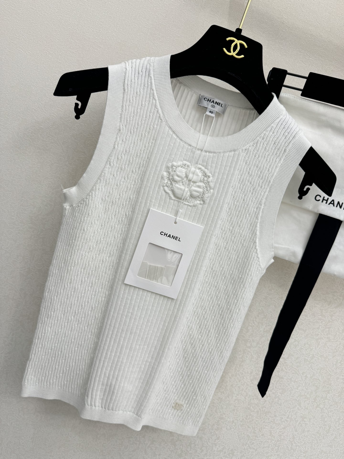 小香顶级新品🆕🆕背心💗💗实拍图🆕🆕两色3码