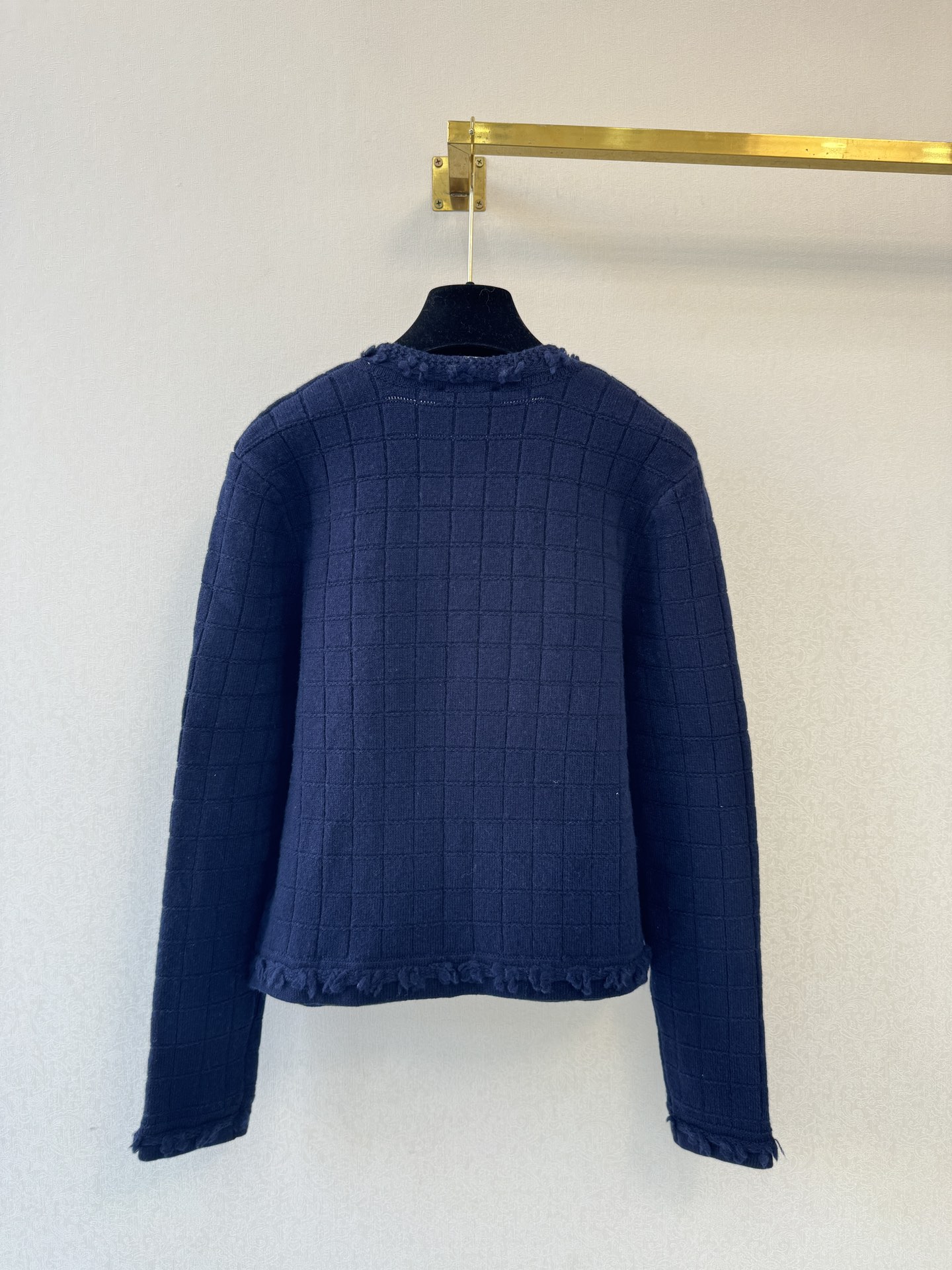 小香26P新品🆕🆕圆领纽扣开衫💗💗实拍图🆕🆕三色3码