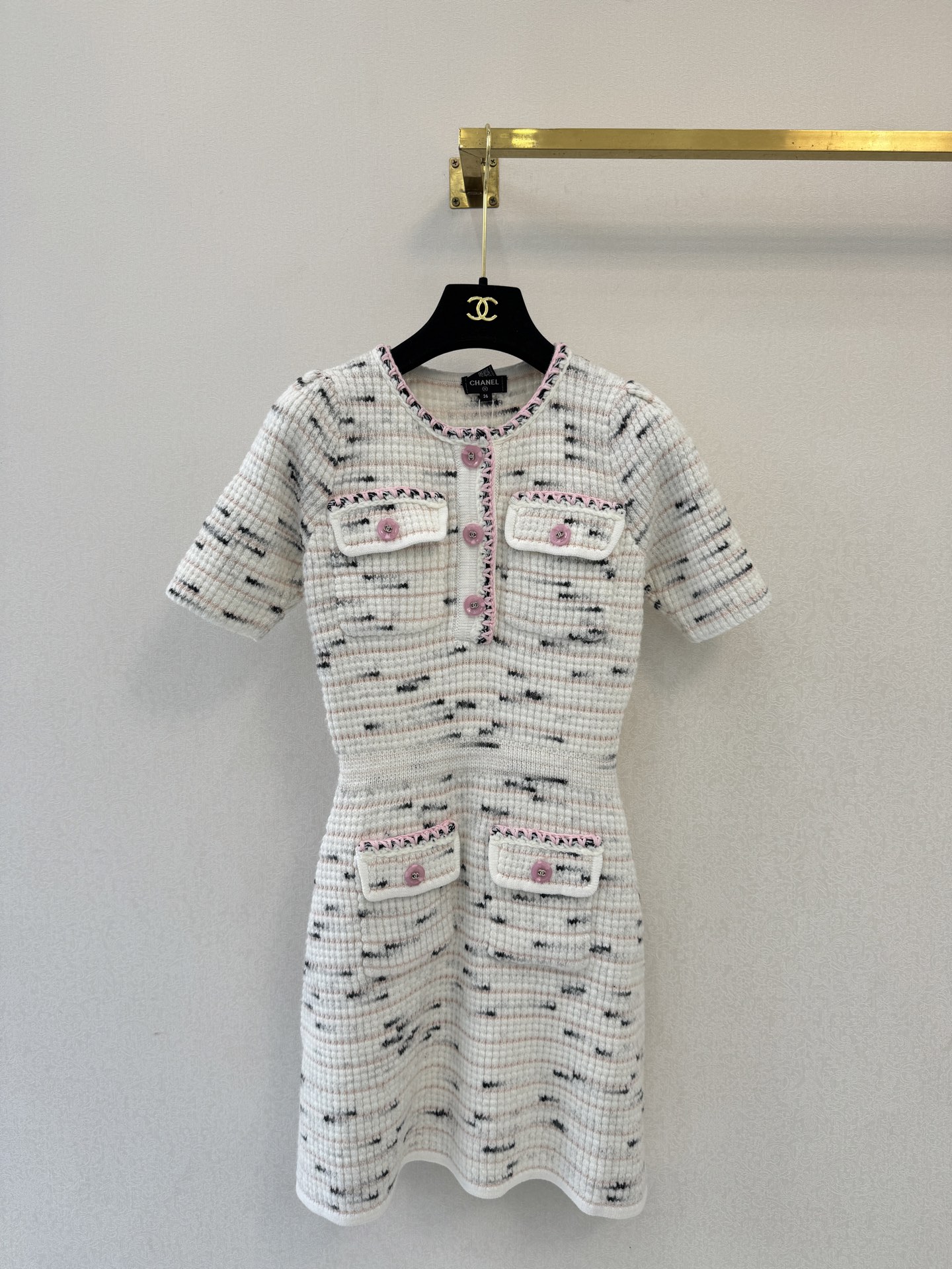 小香新品🆕🆕短袖连衣裙💗💗实拍图🆕🆕