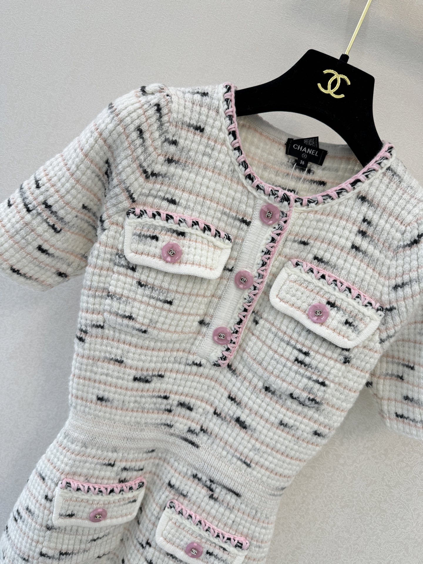 小香新品🆕🆕短袖连衣裙💗💗实拍图🆕🆕