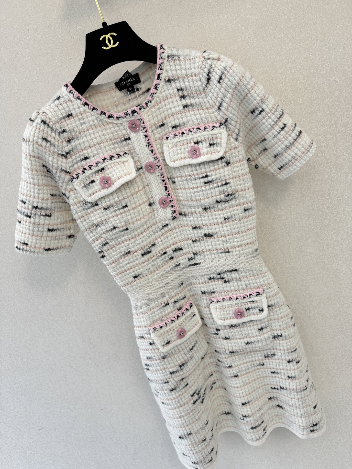 小香新品🆕🆕短袖连衣裙💗💗实拍图🆕🆕