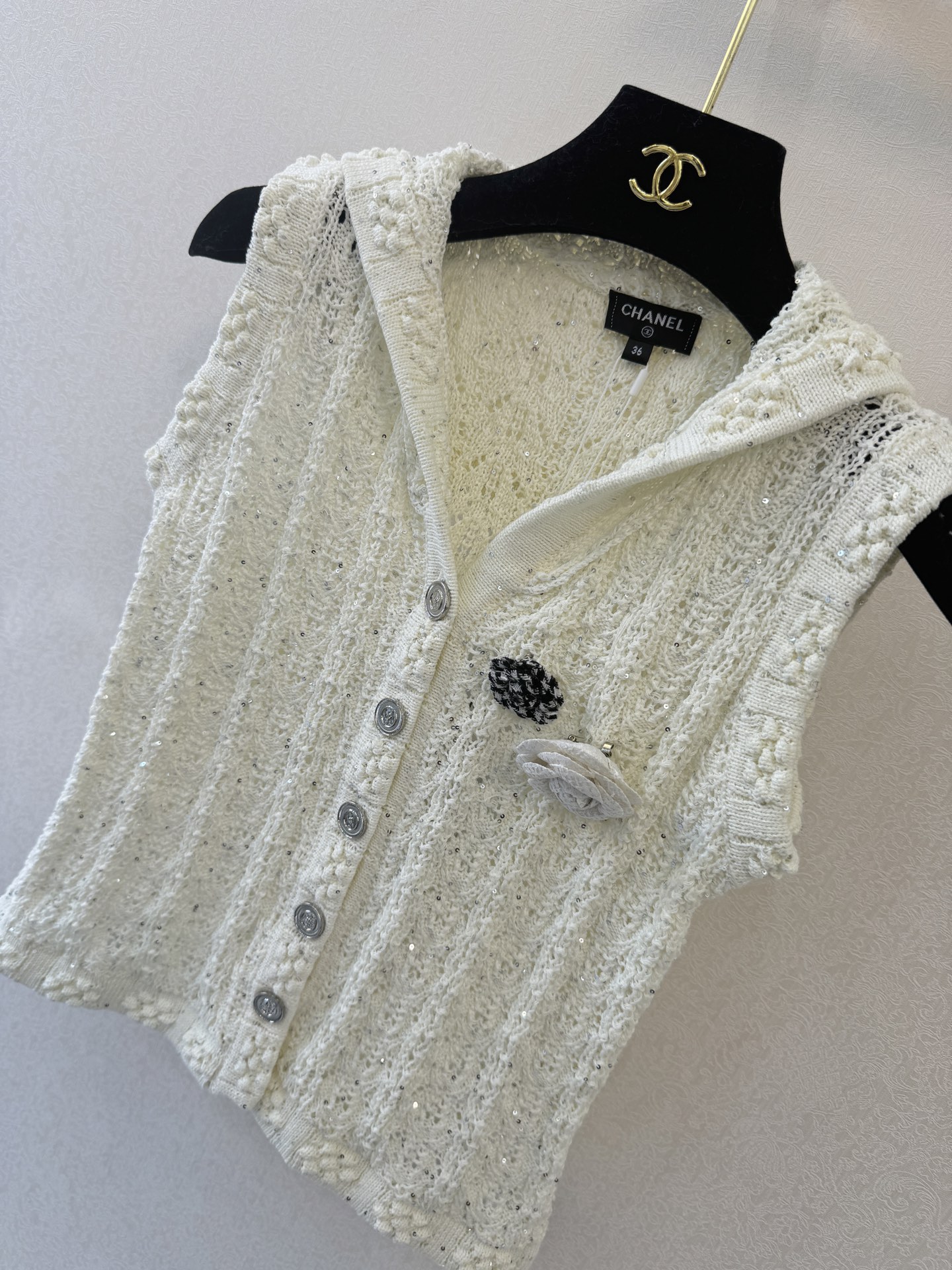 小香新品🆕🆕海军领背心💗💗实拍图🆕🆕